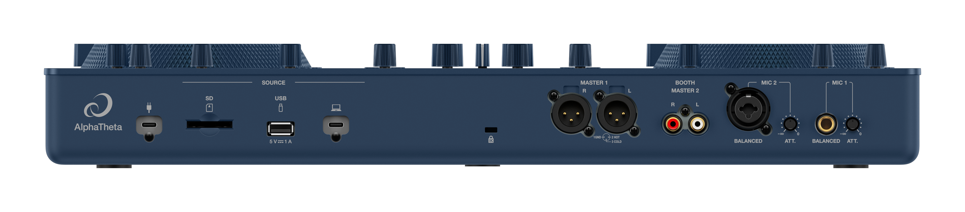 AlphaTheta OMNIS-DUO - All in One Portable DJ System