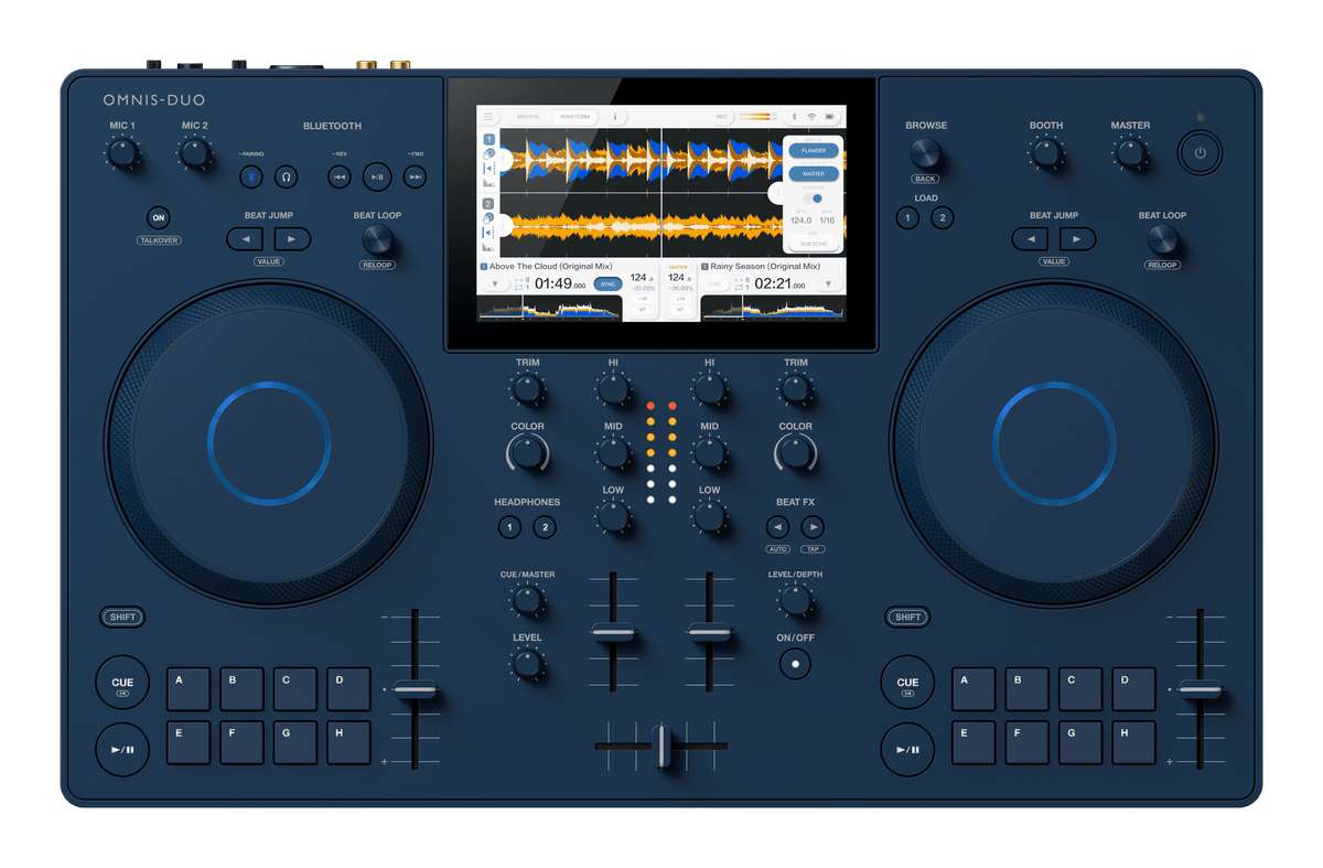 AlphaTheta OMNIS-DUO - All in One Portable DJ System.