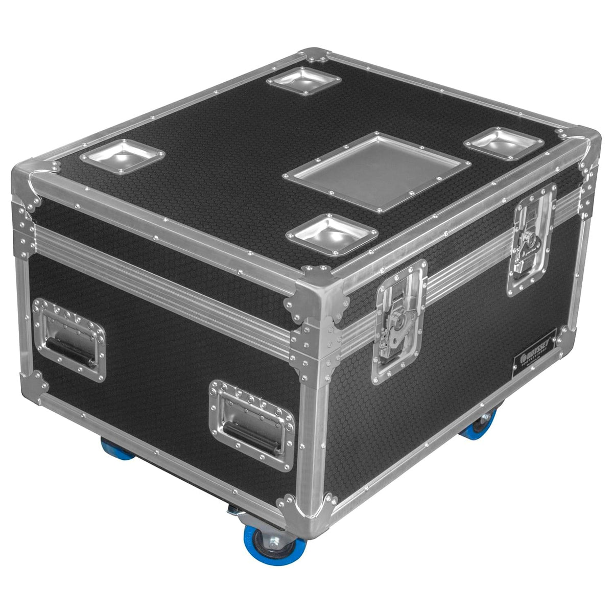 Odyssey OPT302422WP - Odyssey Professional 30" x 24" x 22" Black Hex Board Utility Tour Trunk Case with Caster Wheels.
