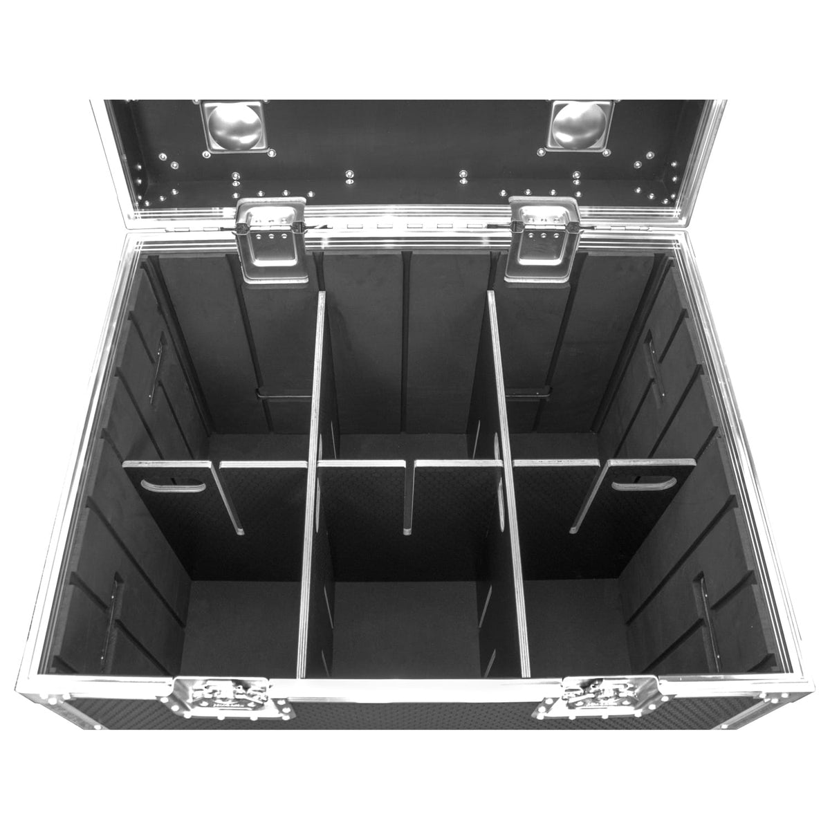 Odyssey OPT302430WPT1 - Odyssey Professional 30" x 24" x 30" Black Hex Board Utility Tour Trunk Case with Caster Wheels.