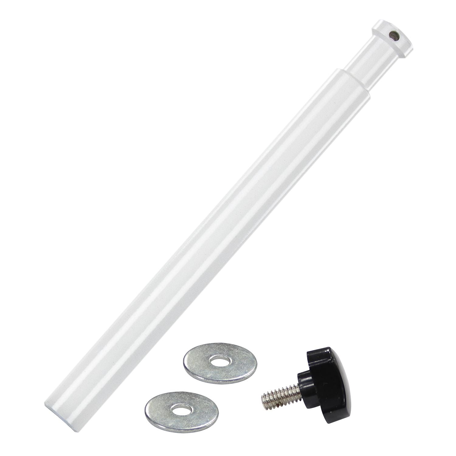 Odyssey PBBABYPIN9WHT - White 9" Long 5/8" Baby Pin Majestic Photo Booth Flash Mount.