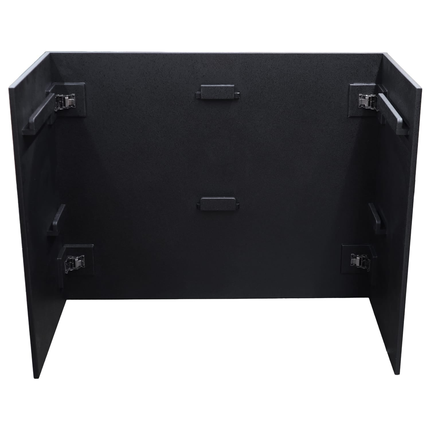 Odyssey PDJBOOTH483824BLACK - Odyssey Wood Werks Facade-Style Folding DJ Booth - Black.