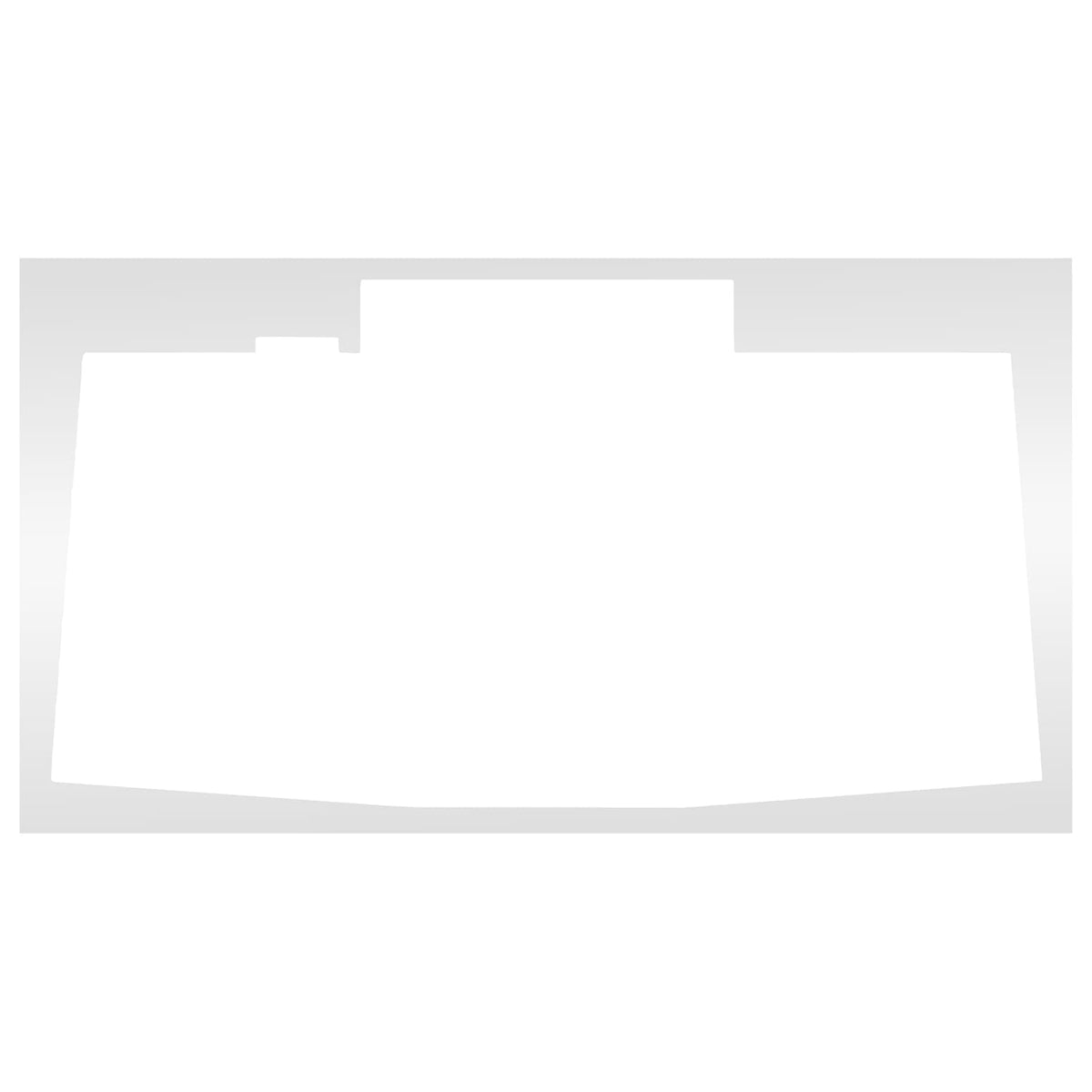 Odyssey PFW-OPUS-QUAD - Pioneer DJ OPUS-QUAD Odyssey DJ Podium Faceplate and Foam in White