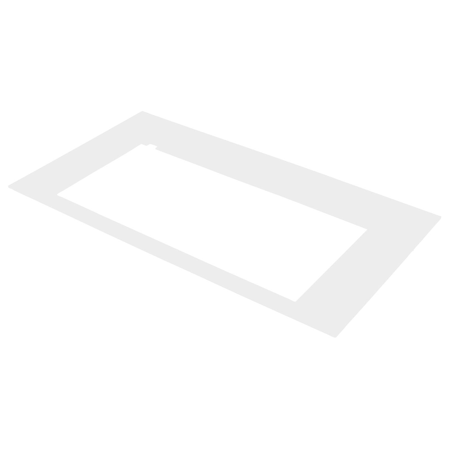 Odyssey PFW-RANEONE - RANE ONE Odyssey DJ Podium Faceplate and Foam in White