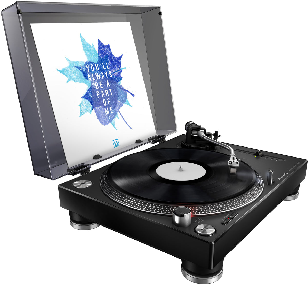 Pioneer DJ PLX-500 - Pre-Amplified Direct Drive Turntable + USB (Multiple Colors Available).