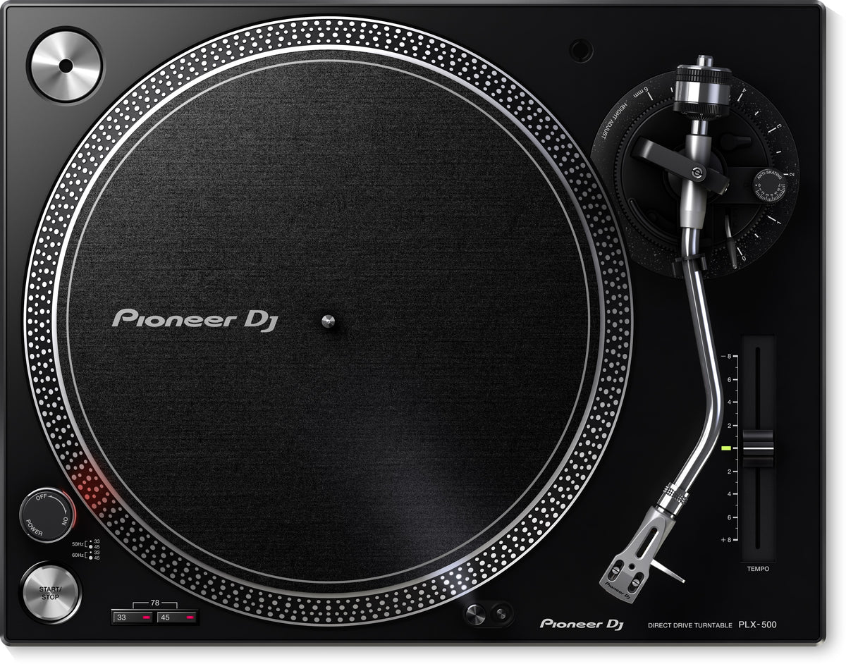 Pioneer DJ PLX-500 - Pre-Amplified Direct Drive Turntable + USB (Multiple Colors Available).