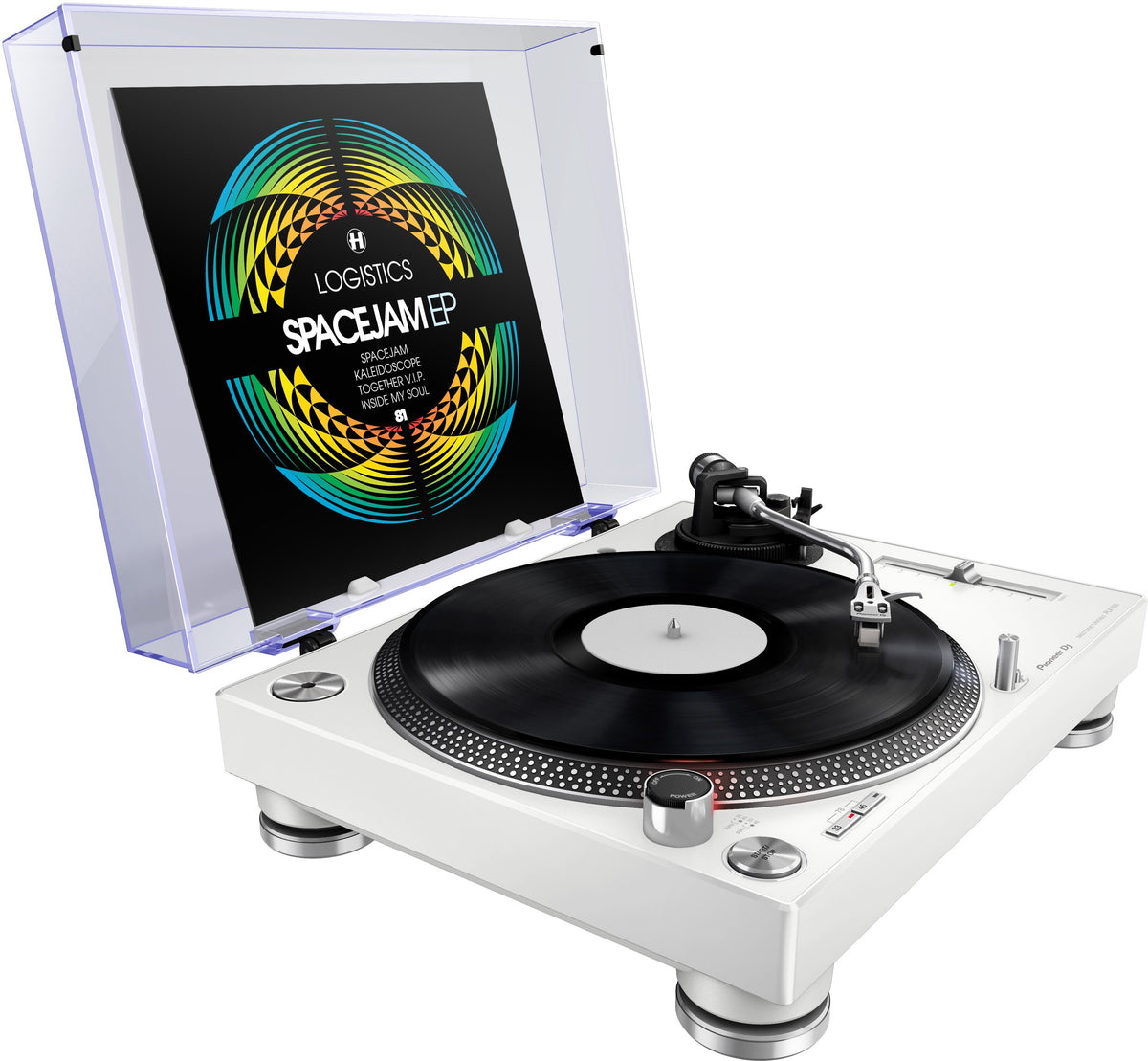 Pioneer DJ PLX-500 - Pre-Amplified Direct Drive Turntable + USB (Multiple Colors Available).