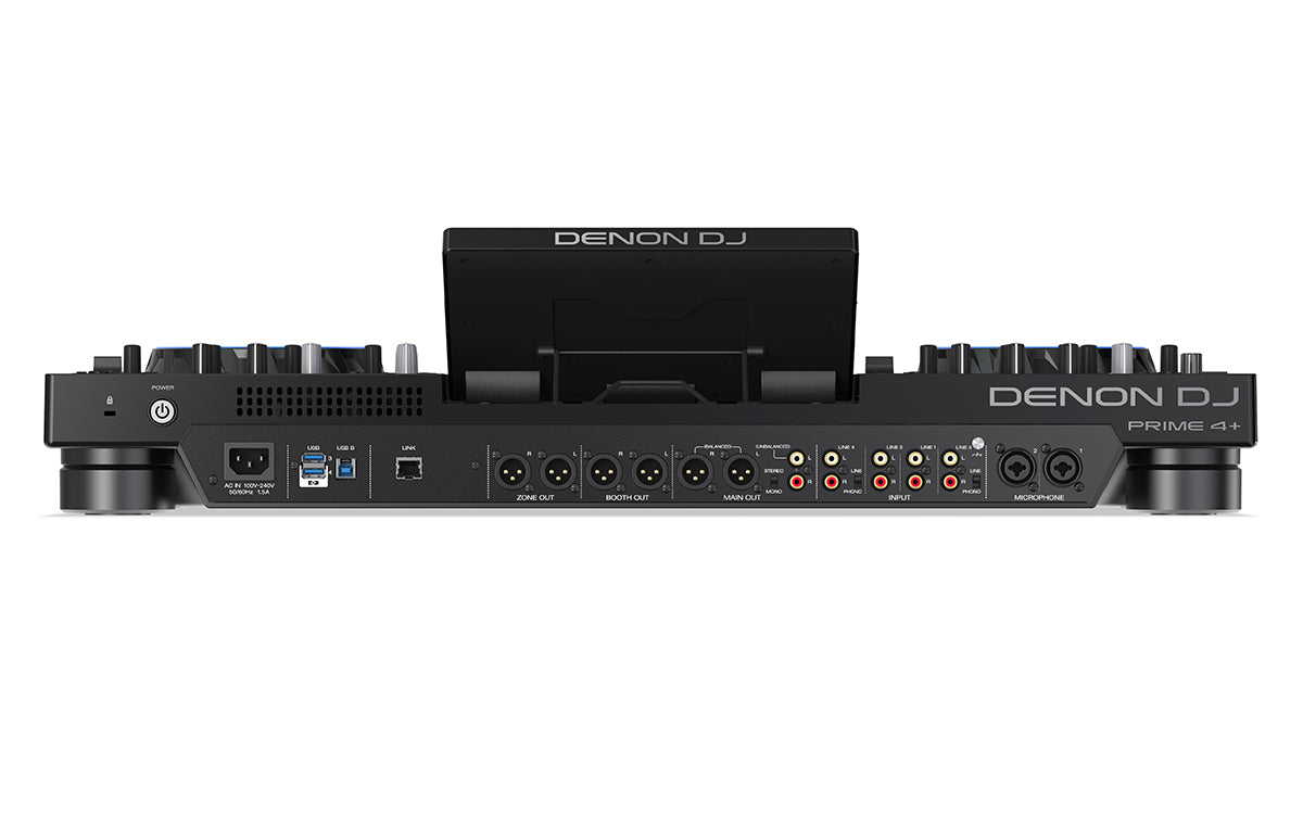 Denon DJ Prime 4+ - 4-Deck Standalone DJ Controller