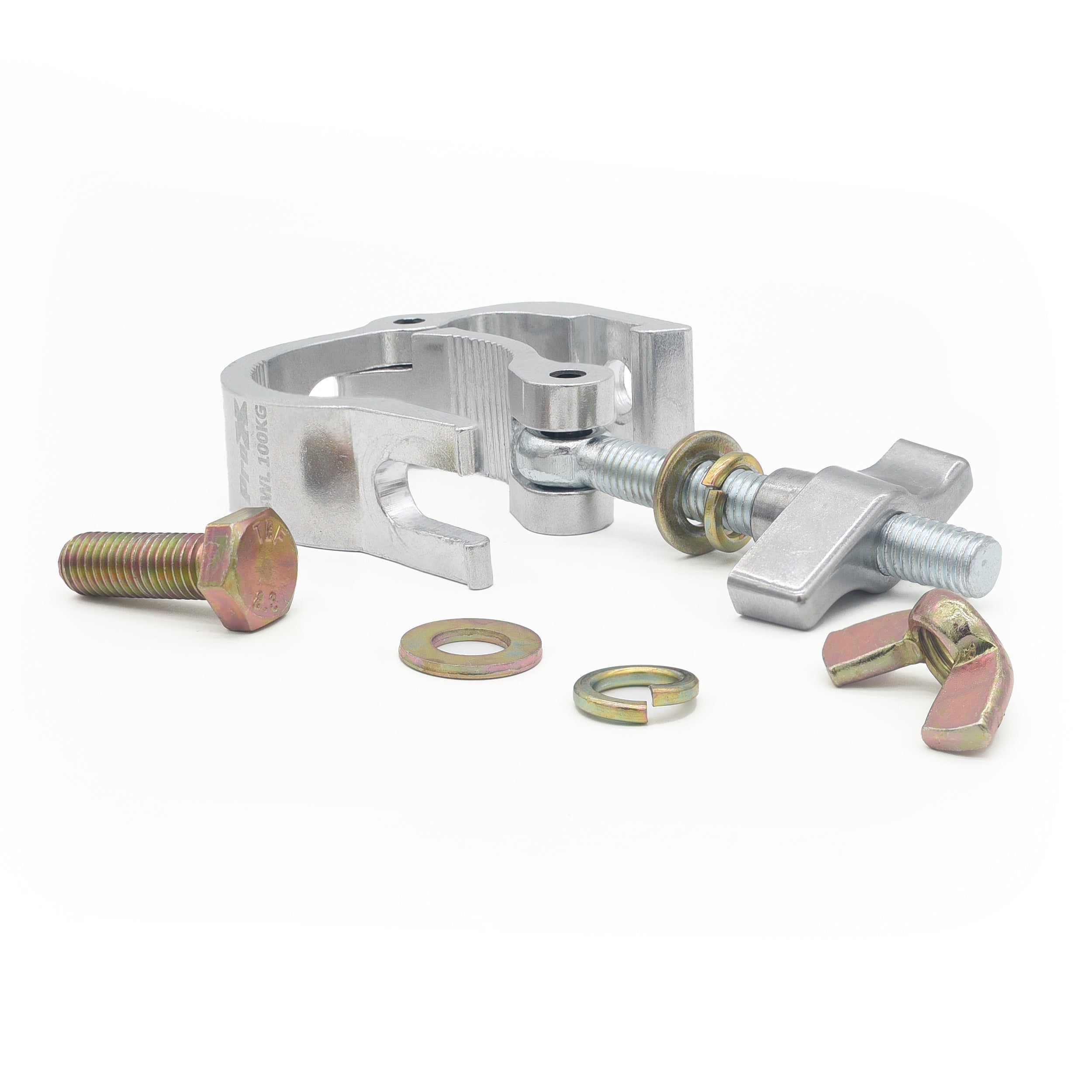 ProX T-C27H Small Trigger Clamp for 2" Truss Tube Capacity 220 lbs. — Aluminum