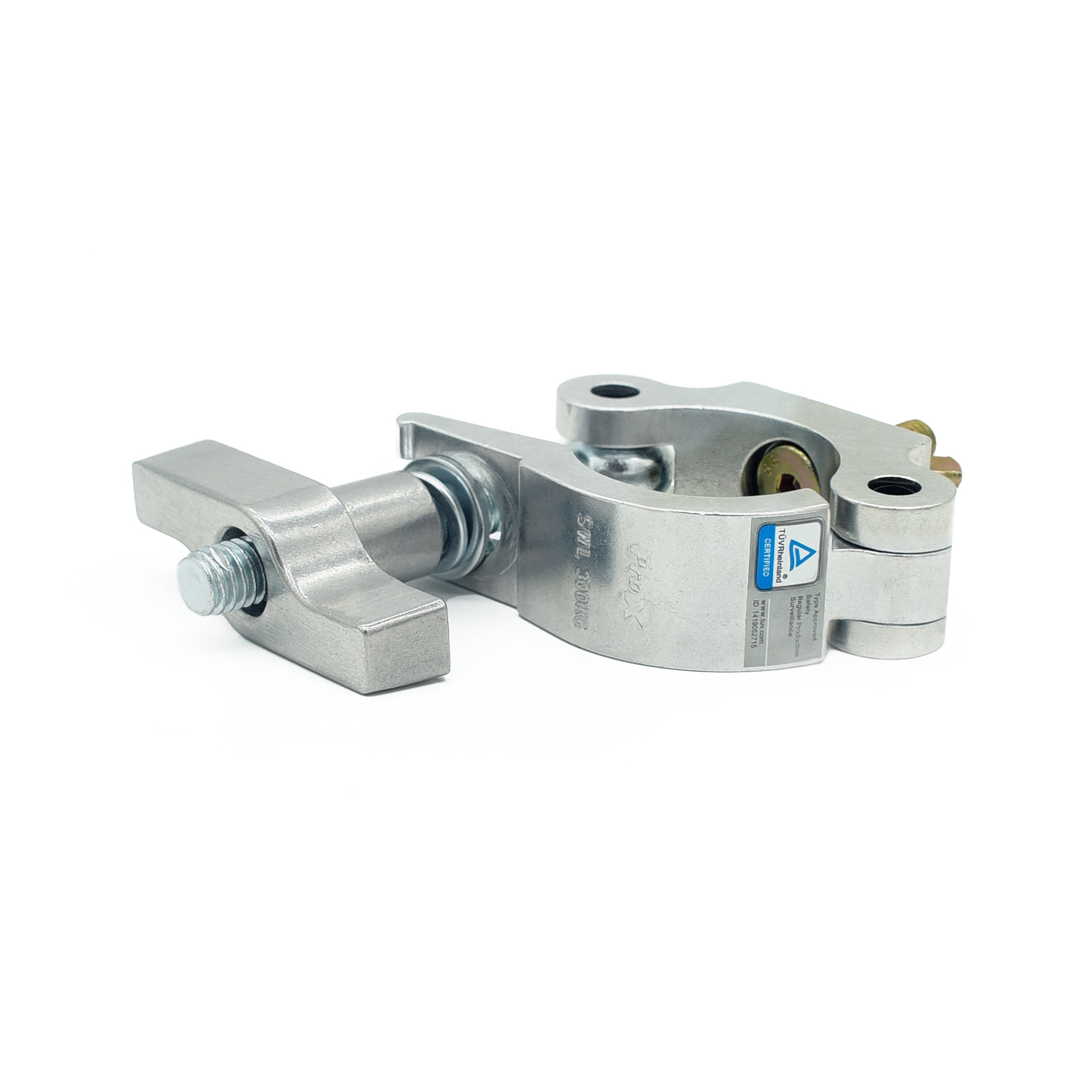 ProX T-C4SH Slim O-Clamp with Big Wing Knob fits 1.5-2.0 in Tube Capacity 661 LBS M10 Bolt — Aluminum