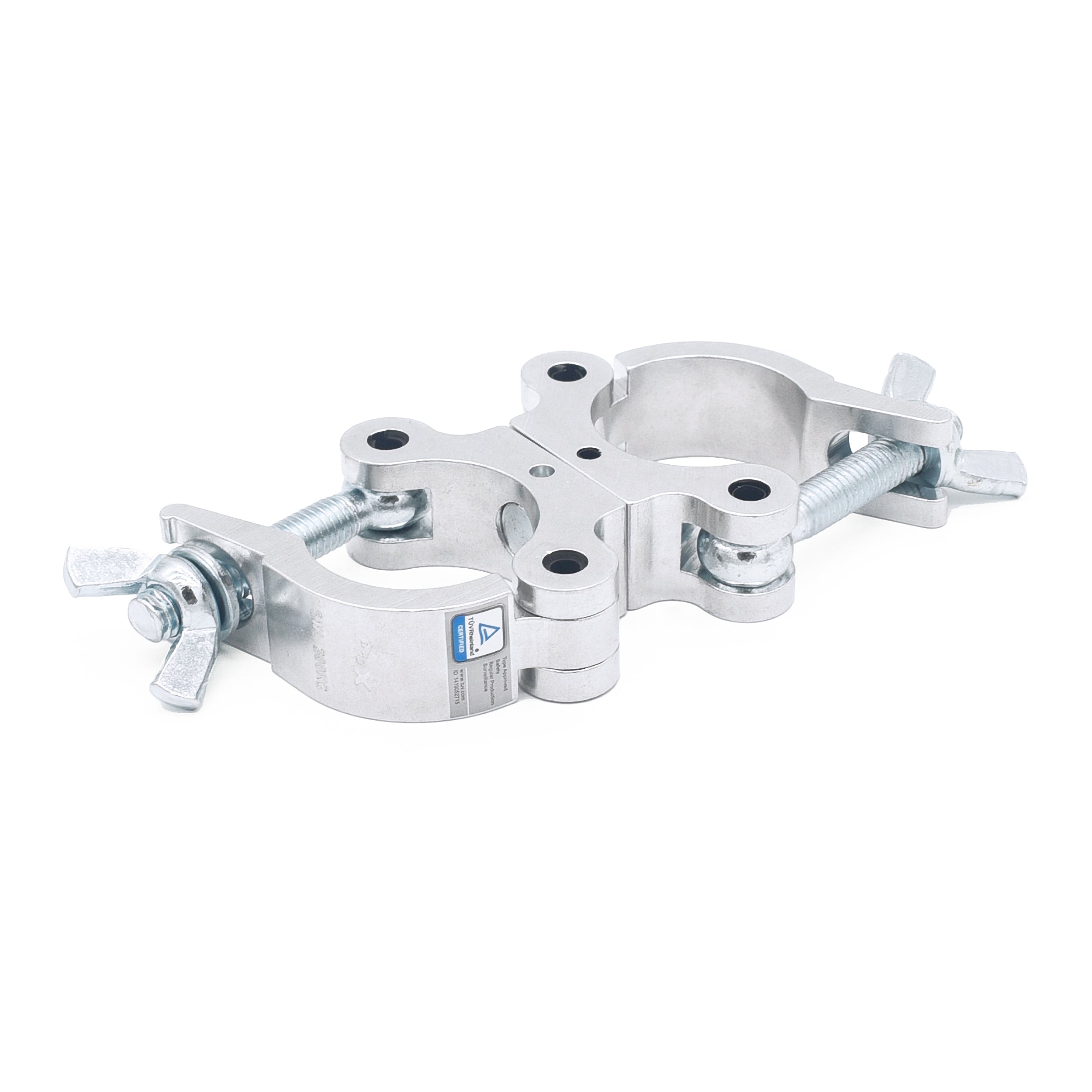 ProX T-C6S Dual Swivel O-Clamp fits 1.5-2.0 in Tube Capacity 660 LBS — Aluminum