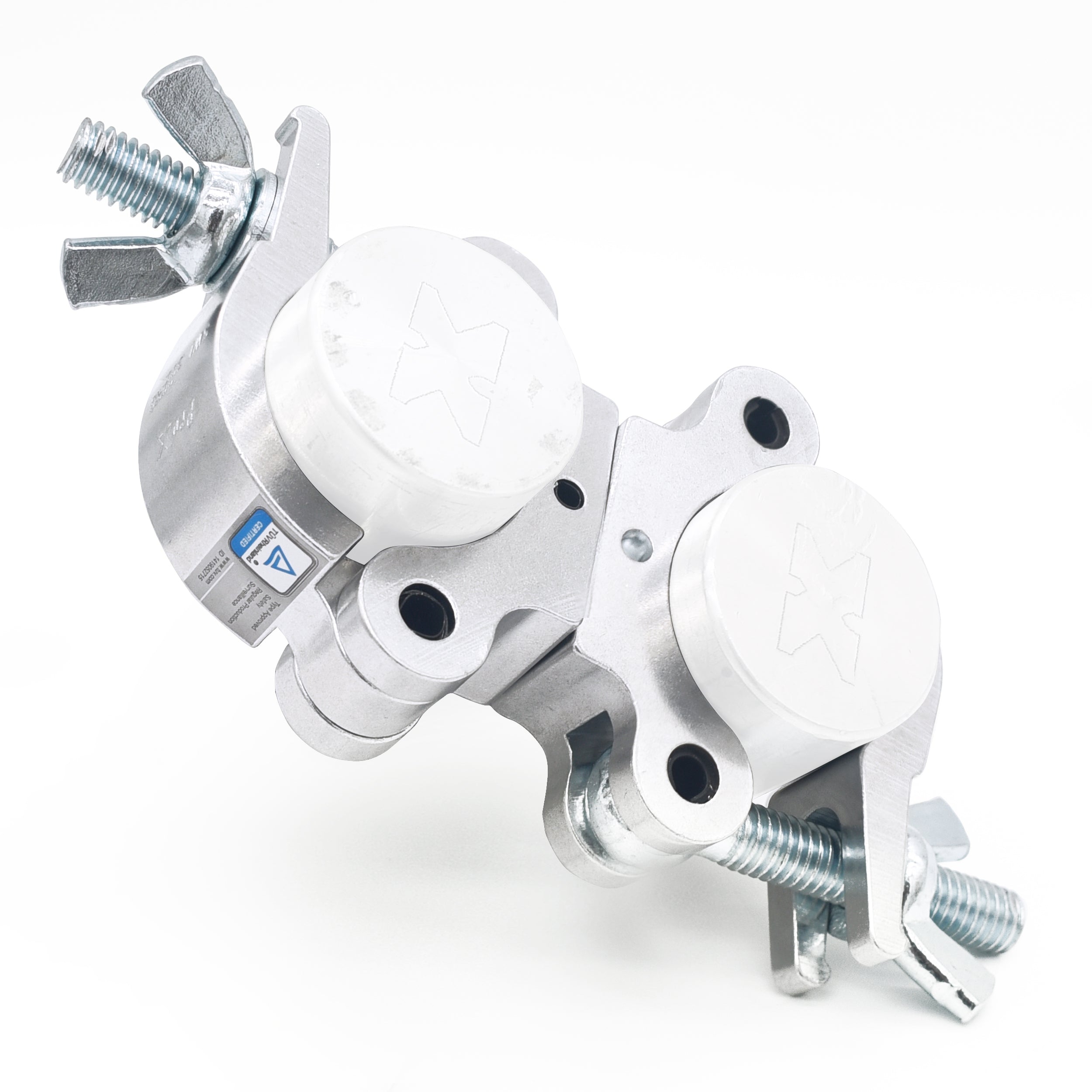 ProX T-C6S Dual Swivel O-Clamp fits 1.5-2.0 in Tube Capacity 660 LBS — Aluminum