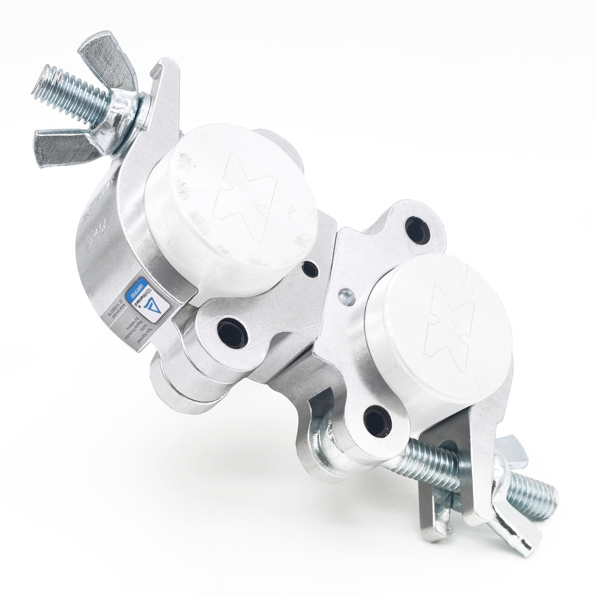 ProX T-C6S Dual Swivel O-Clamp fits 1.5-2.0 in Tube Capacity 660 LBS — Aluminum.