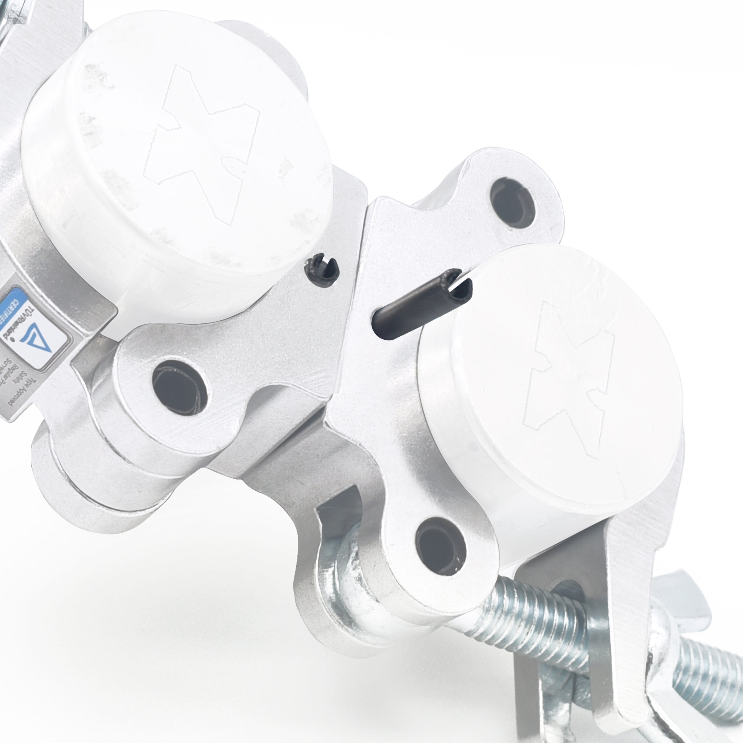 ProX T-C6S Dual Swivel O-Clamp fits 1.5-2.0 in Tube Capacity 660 LBS — Aluminum