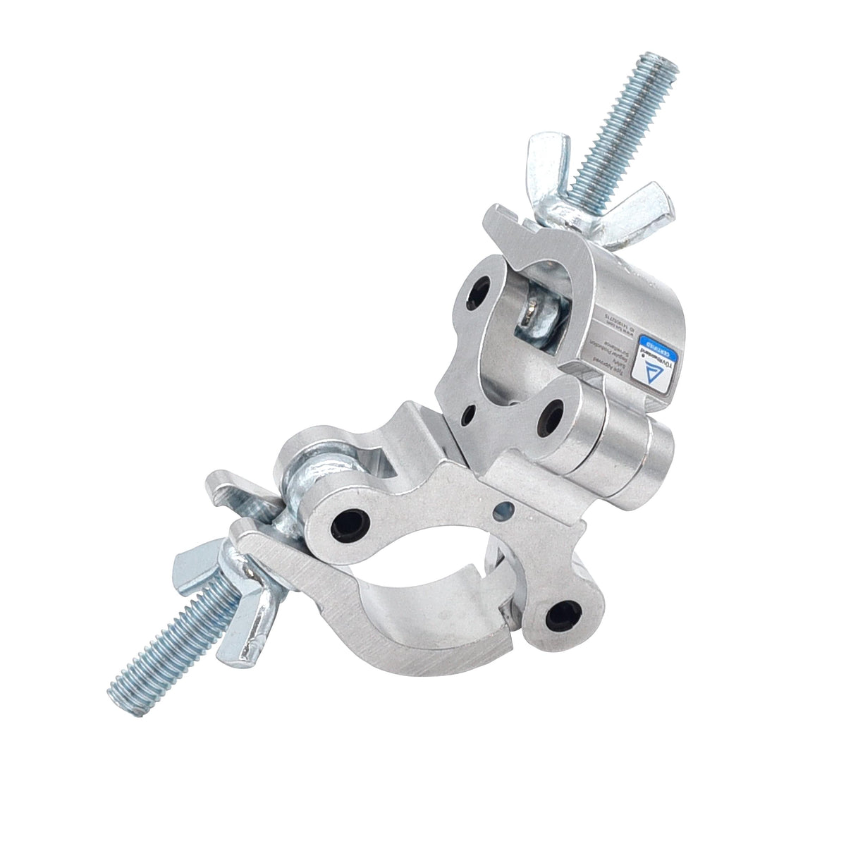 ProX T-C6S Dual Swivel O-Clamp fits 1.5-2.0 in Tube Capacity 660 LBS — Aluminum.