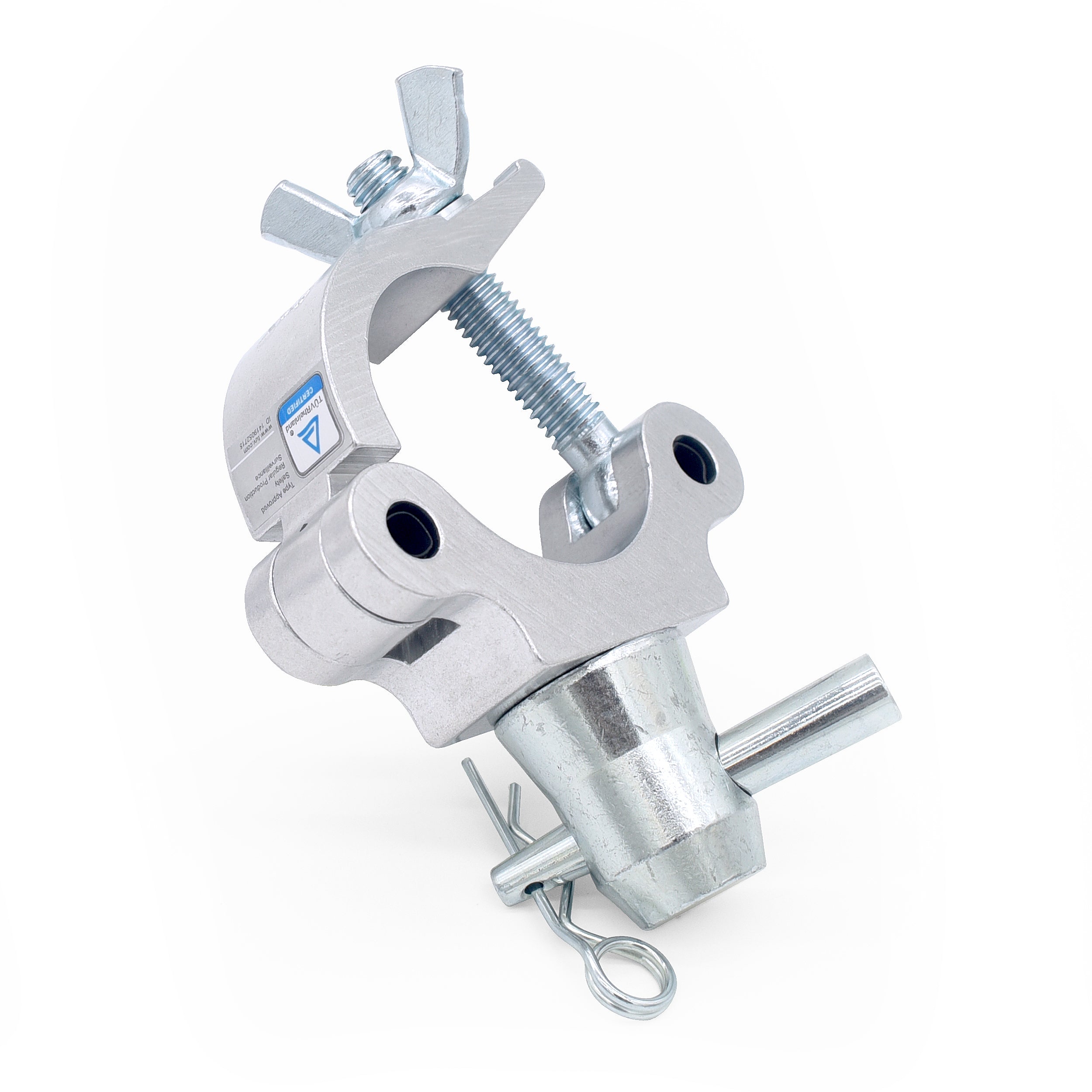 ProX T-C7S Half Coupler Combo Pro Clamp for 2" Truss Tube Capacity 660 lbs Aluminum