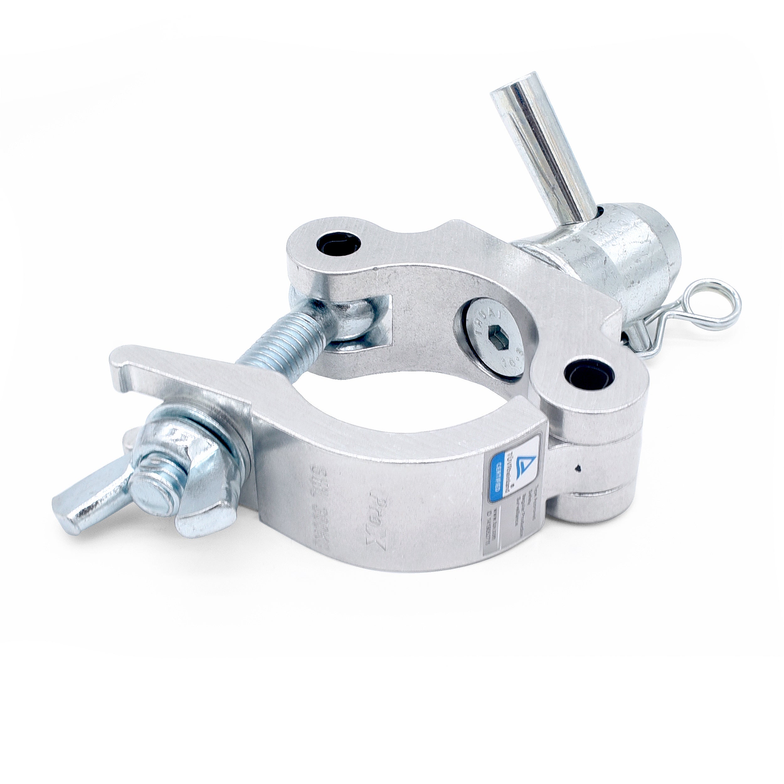 ProX T-C7S Half Coupler Combo Pro Clamp for 2" Truss Tube Capacity 660 lbs Aluminum