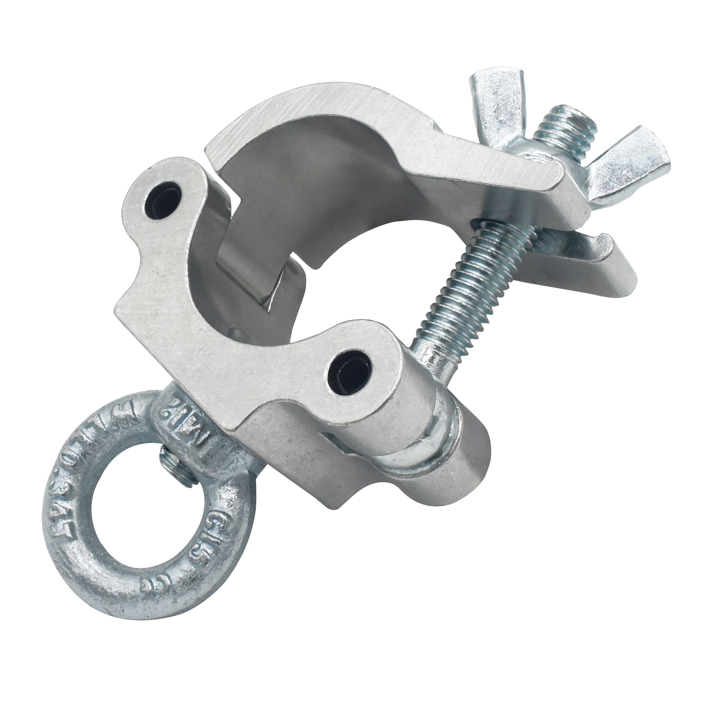 ProX T-C8 Pro Clamp w/ Eyebolt for 2" Truss Tube Capacity 750 lbs. — Aluminum