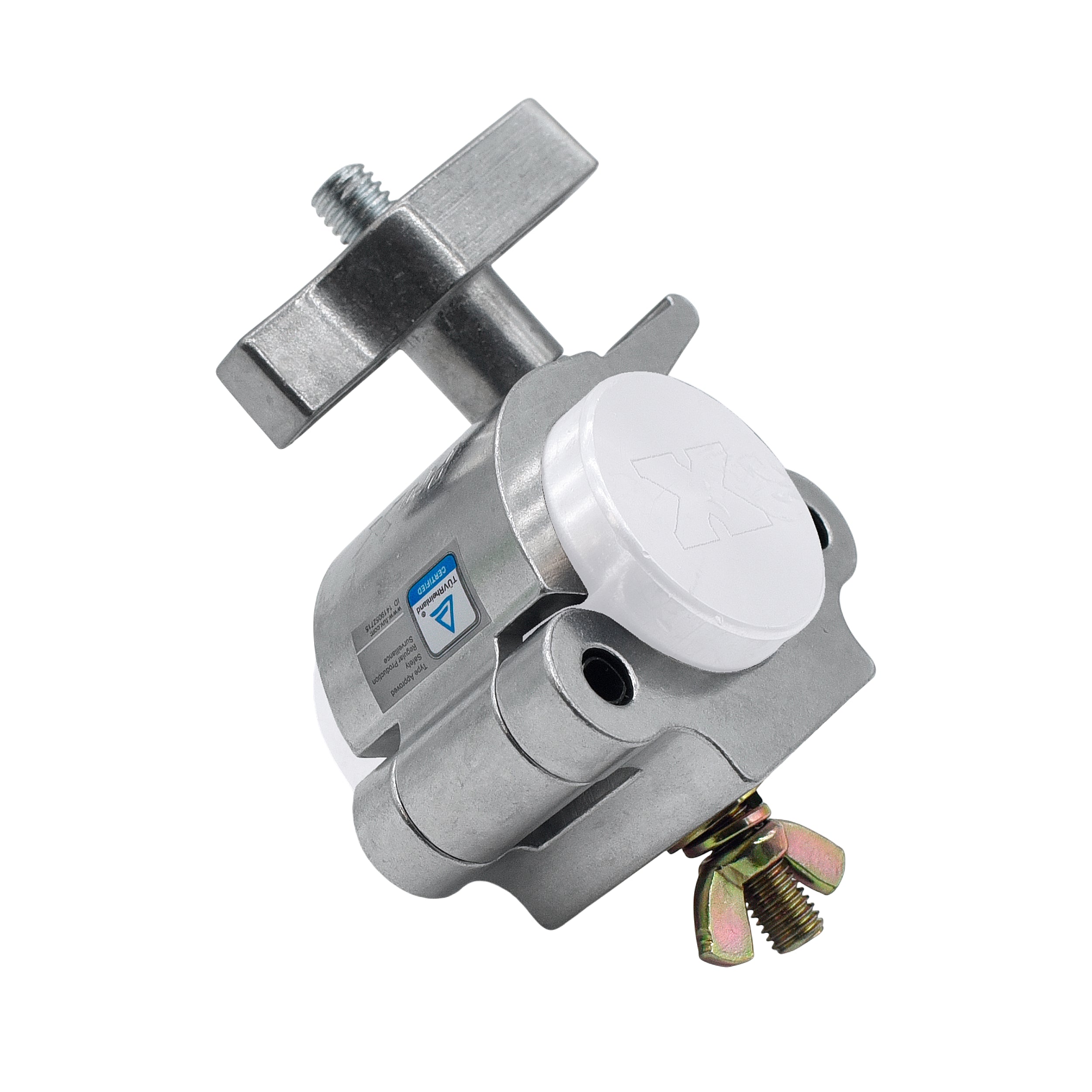 ProX T-C40H Pro Clamp fits .12-2.0 in Tube Capacity 1100 LBS M10 Bolt — Aluminum