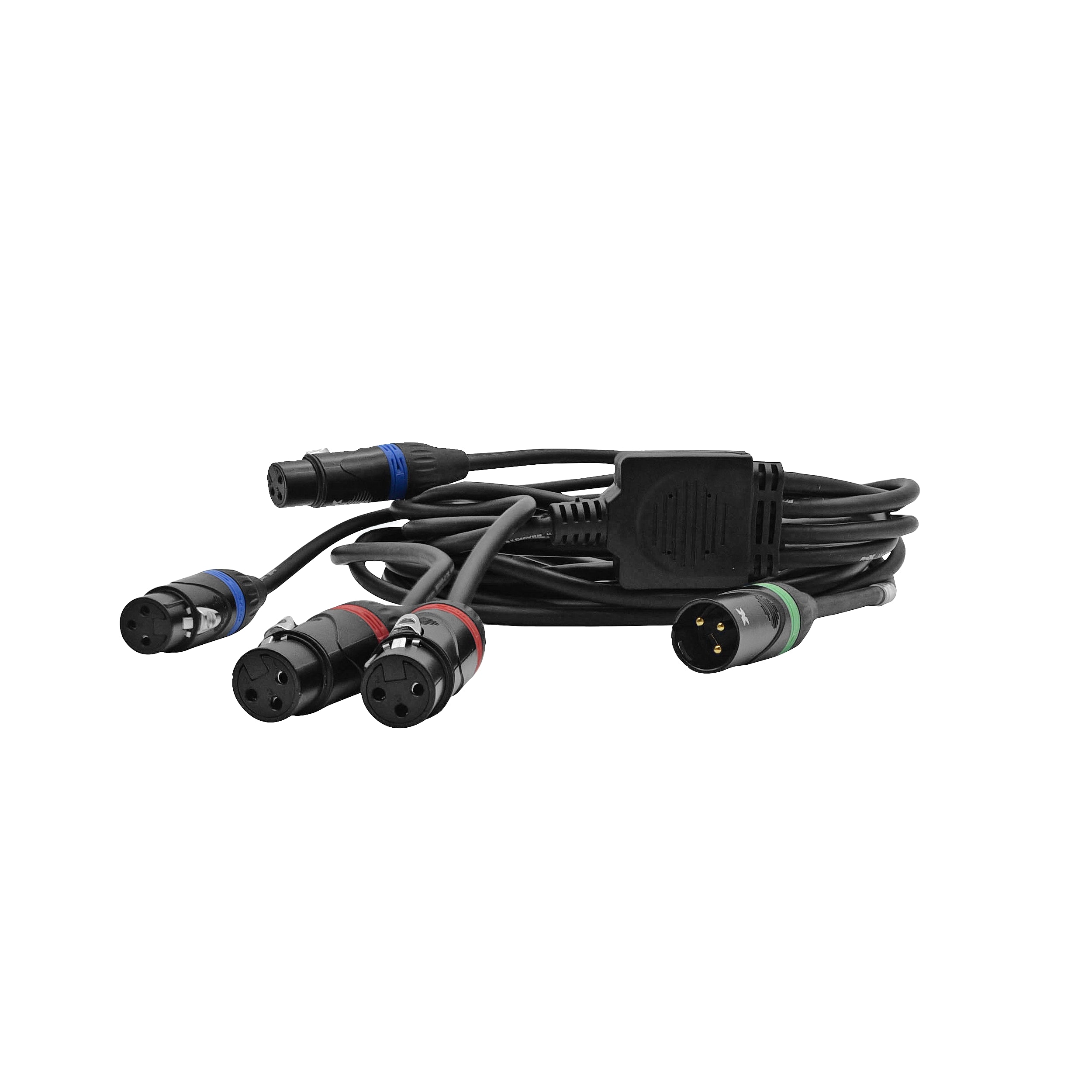 ProX 17FT 1 to 4 Outlet 3PIN DMX CABLE High Performance