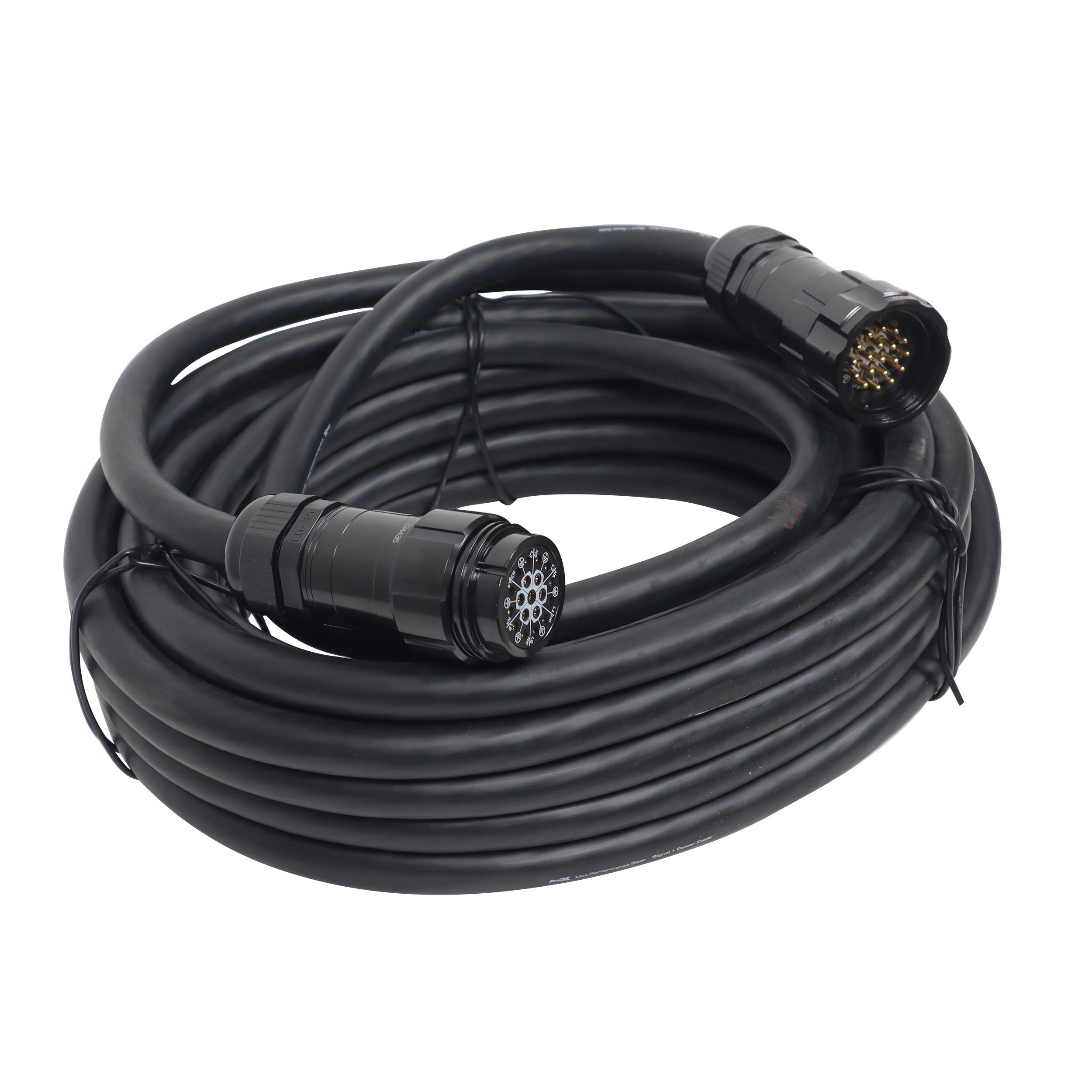 ProX Power Distribution 50Ft 19 Pin Male to Female 12 AWG Extension Cable