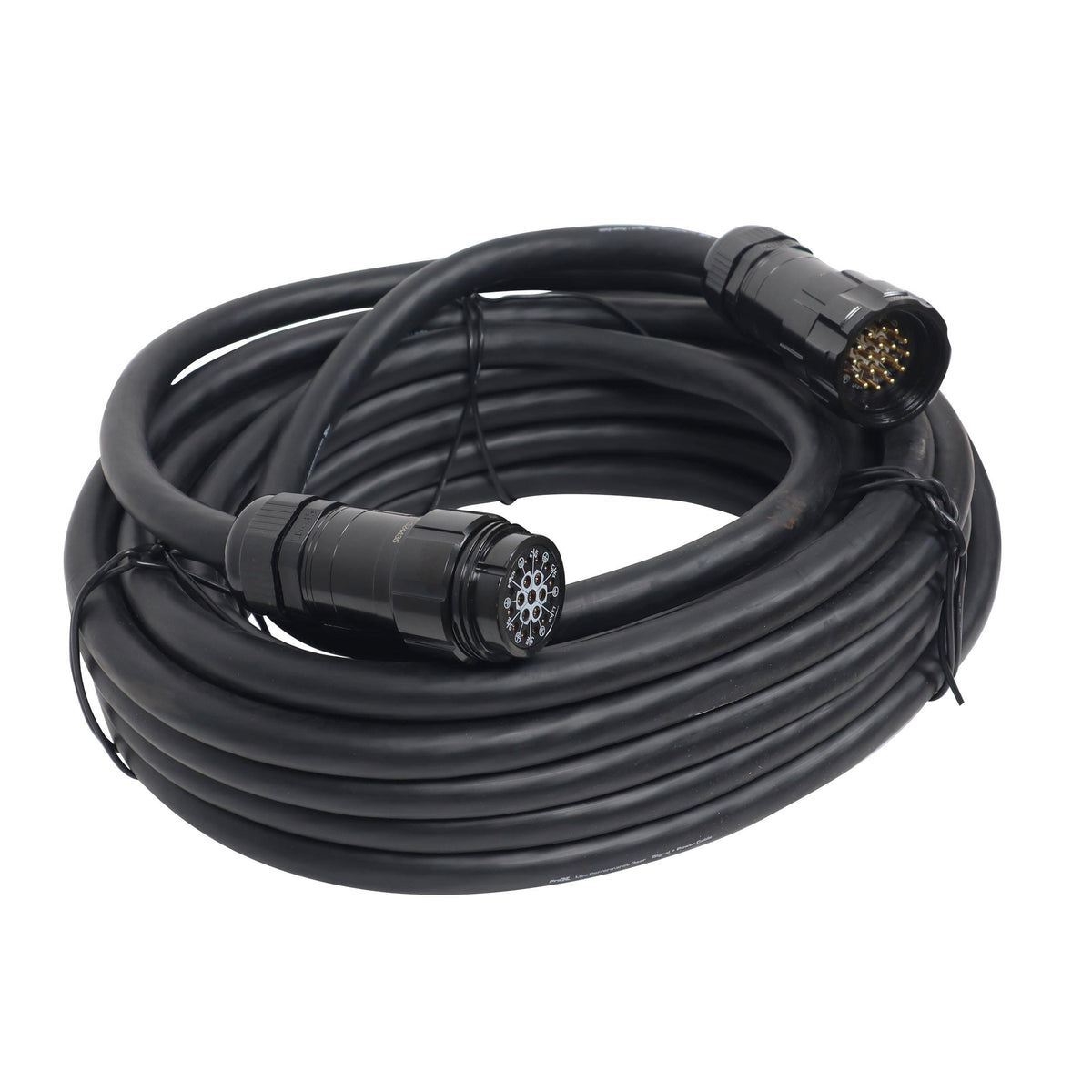 ProX Power Distribution 50Ft 19 Pin Male to Female 12 AWG Extension Cable.