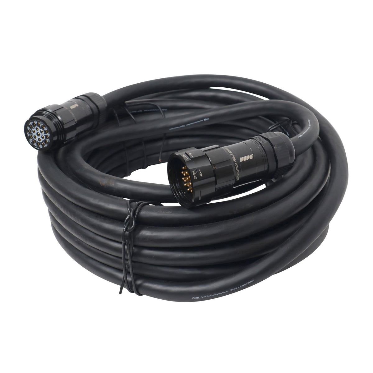 ProX Power Distribution 50Ft 19 Pin Male to Female 12 AWG Extension Cable.