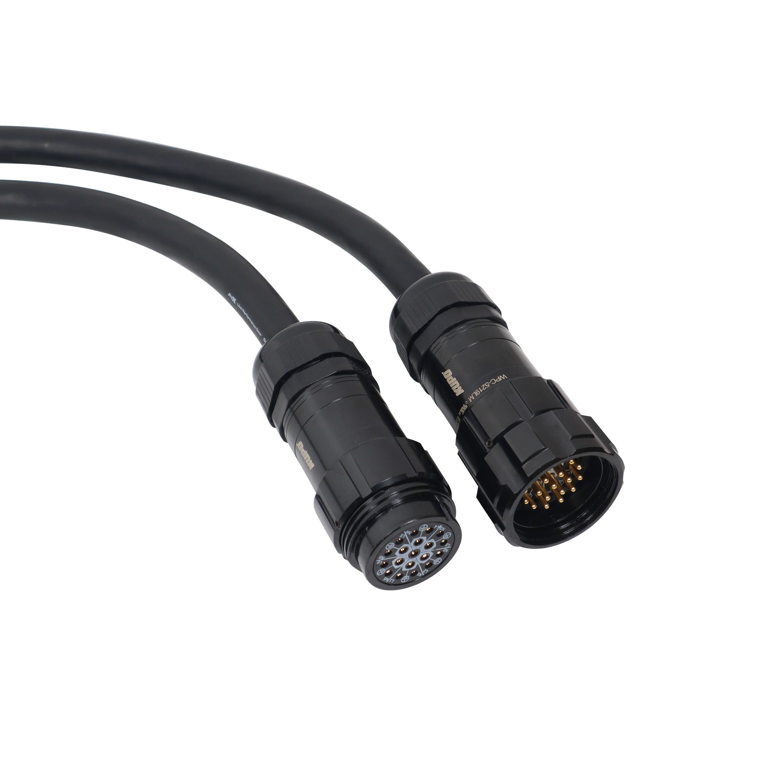 ProX Power Distribution 50Ft 19 Pin Male to Female 12 AWG Extension Cable