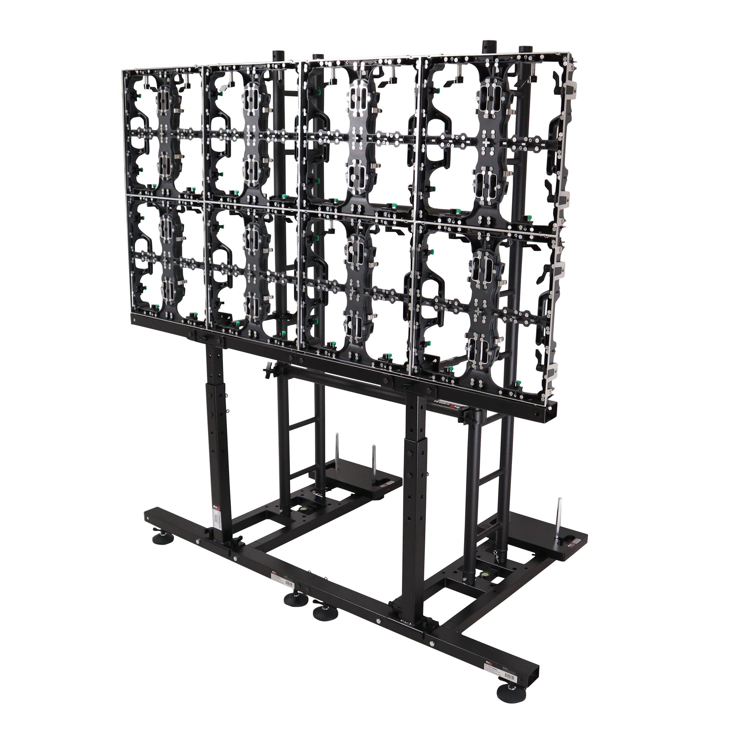 ProX LED Panel Ground Support Stand, Adjustable Height 35-54", Works with XT-GSWSB MK2 - Steel Multi-Linkable System
