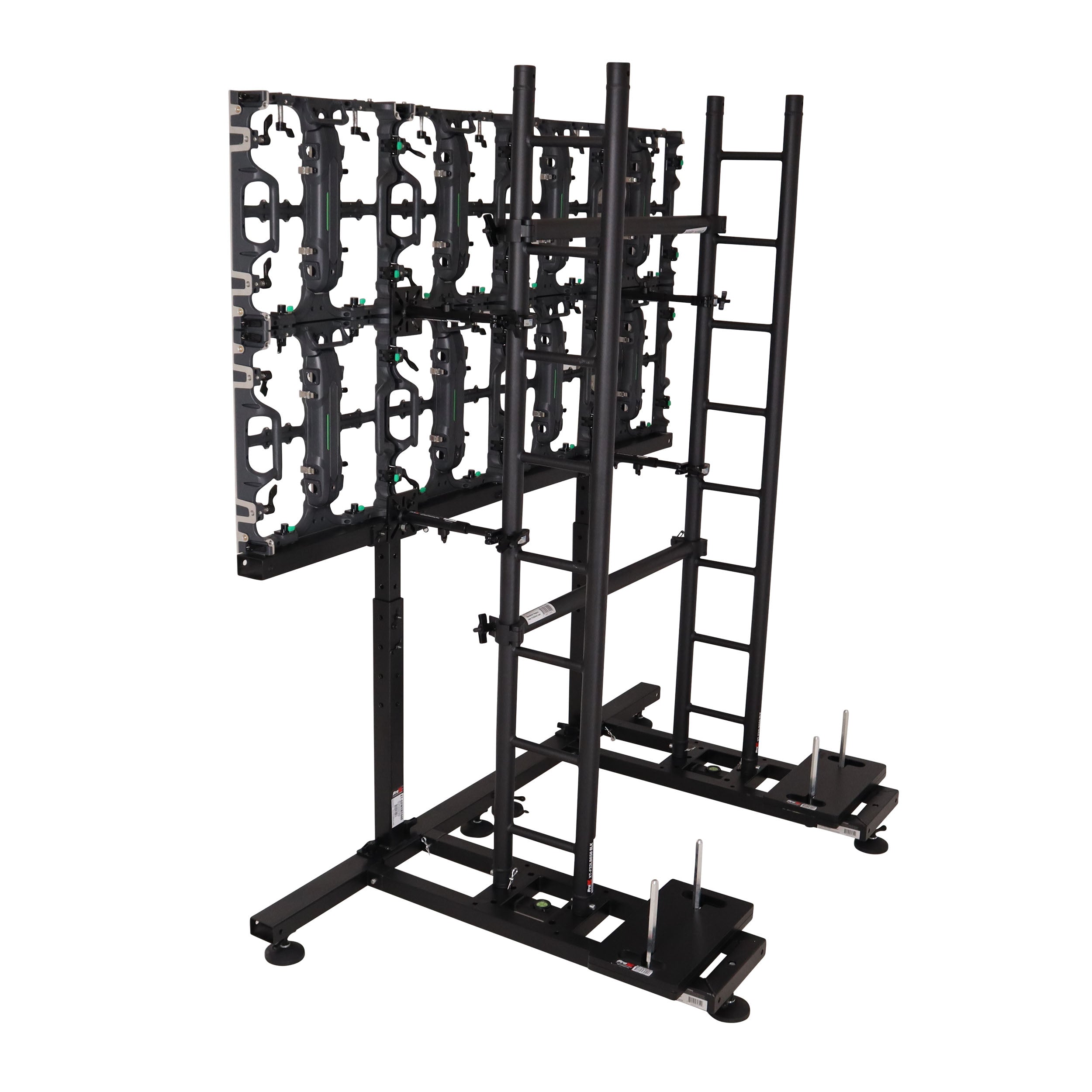 ProX LED Panel Ground Support Stand, Adjustable Height 35-54", Works with XT-GSWSB MK2 - Steel Multi-Linkable System