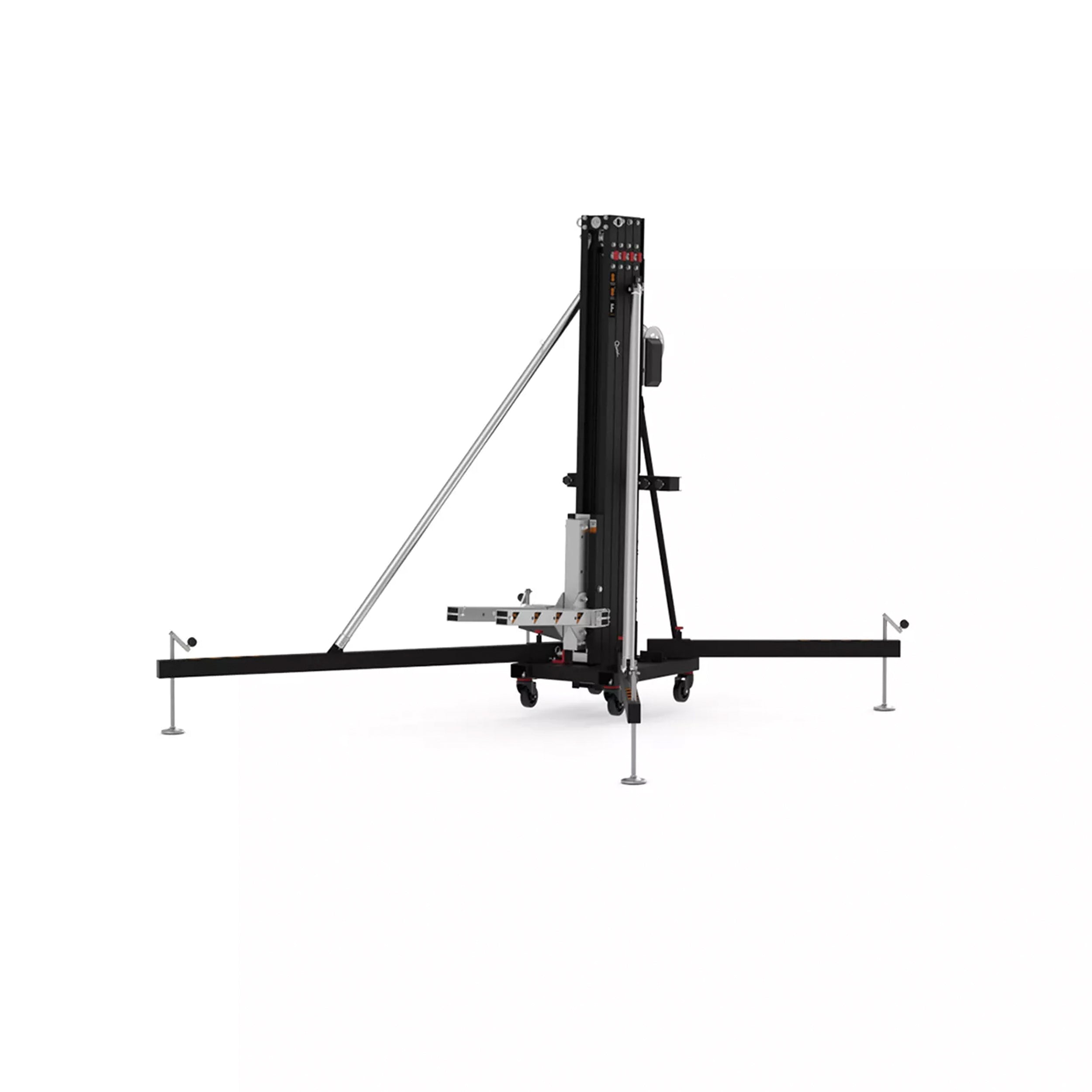 ProX FANTEK Front Loading Lifting Tower w/ Line Array Adapter & Hanging Ring — 16 ft 518 lbs Capacity Max