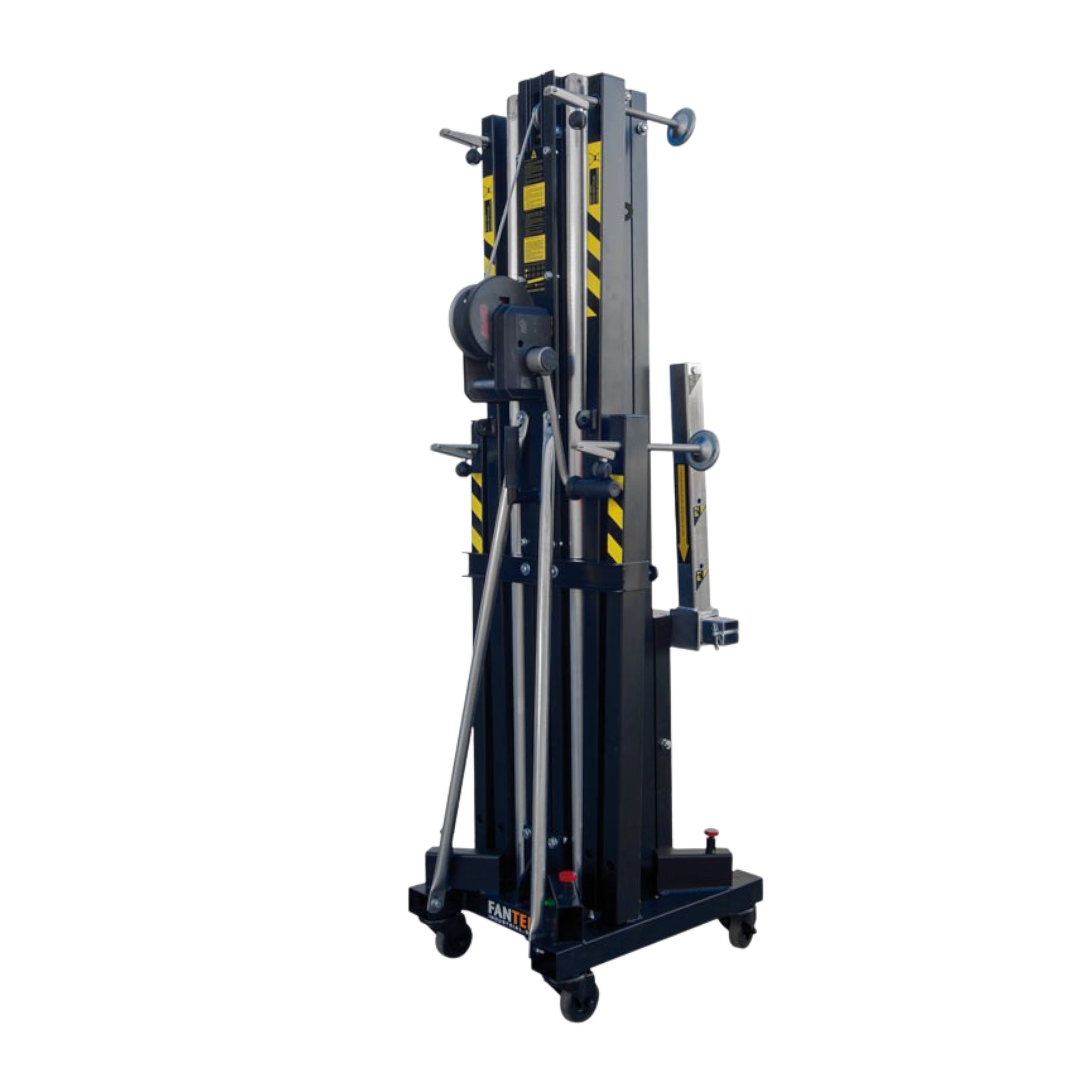 ProX FANTEK Front Loading Lifting Tower w/ Line Array Adapter & Hanging Ring — 16 ft 518 lbs Capacity Max
