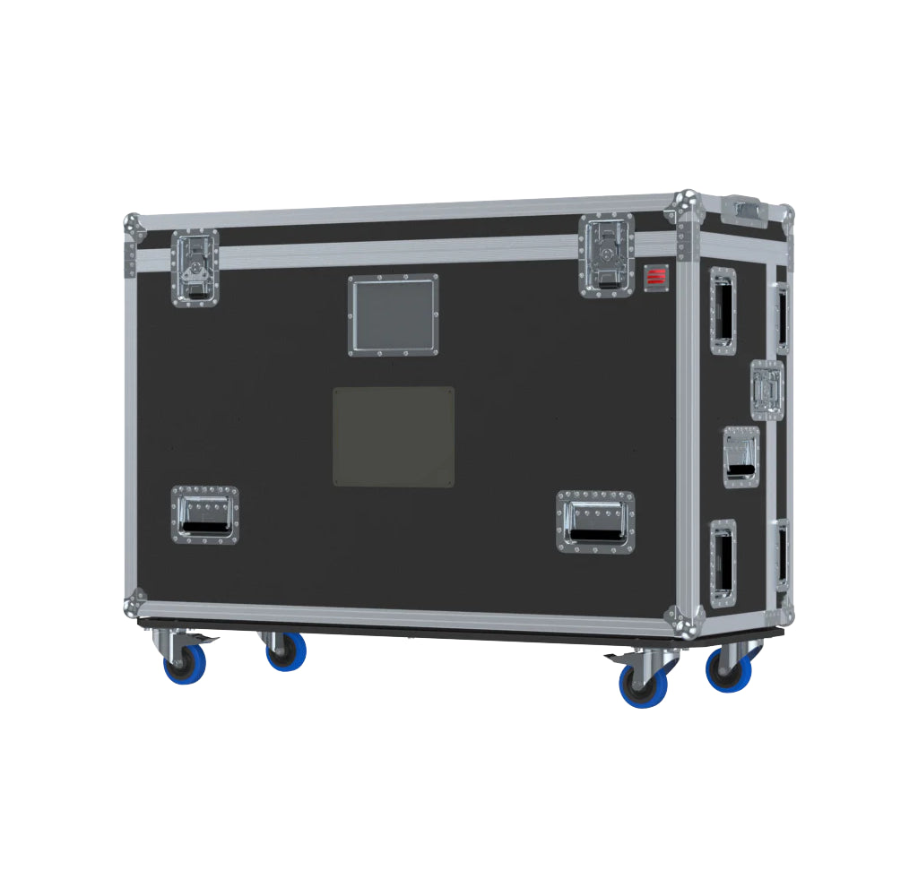 ProX Flight case for Yamaha Rivage PM3 CS-R3 Audio Console Mixer with Doghouse and Wheels by Santosom