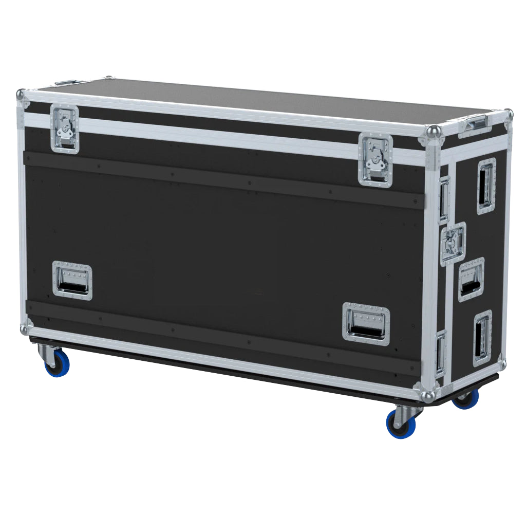 ProX Flight case for Yamaha Rivage PM5 CS-R5 Audio Console Mixer with Doghouse and Wheels by Santosom