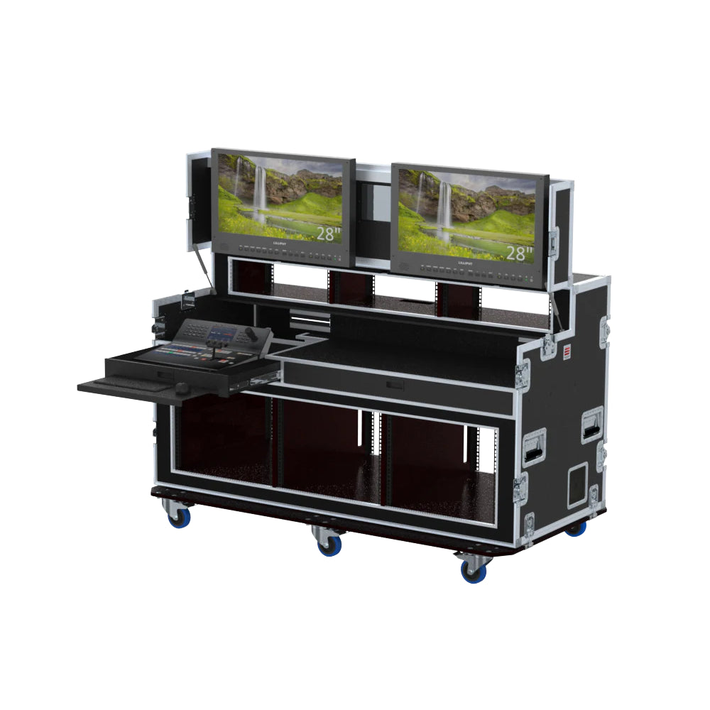 ProX Video Controller FC Regie Blackmagic ATEM 1M/E Advanced Panel, 2 screens 8U + 3U by Santosom