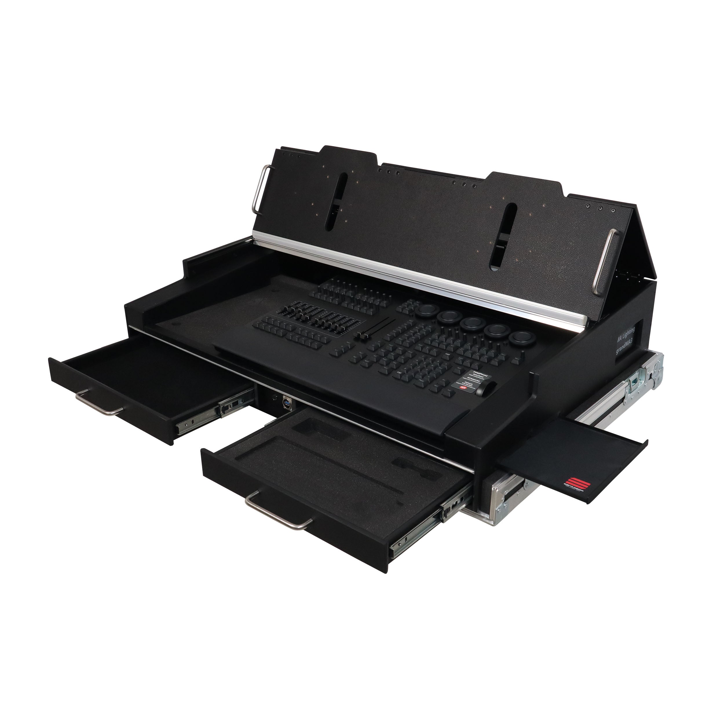 ProX Flight Case for GrandMA3 onPC Command Wing + Fader Wing by Santosom