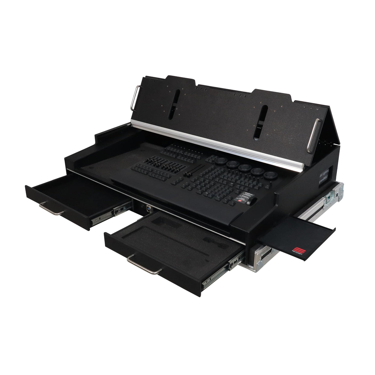 ProX Flight Case for GrandMA3 onPC Command Wing + Fader Wing by Santosom.