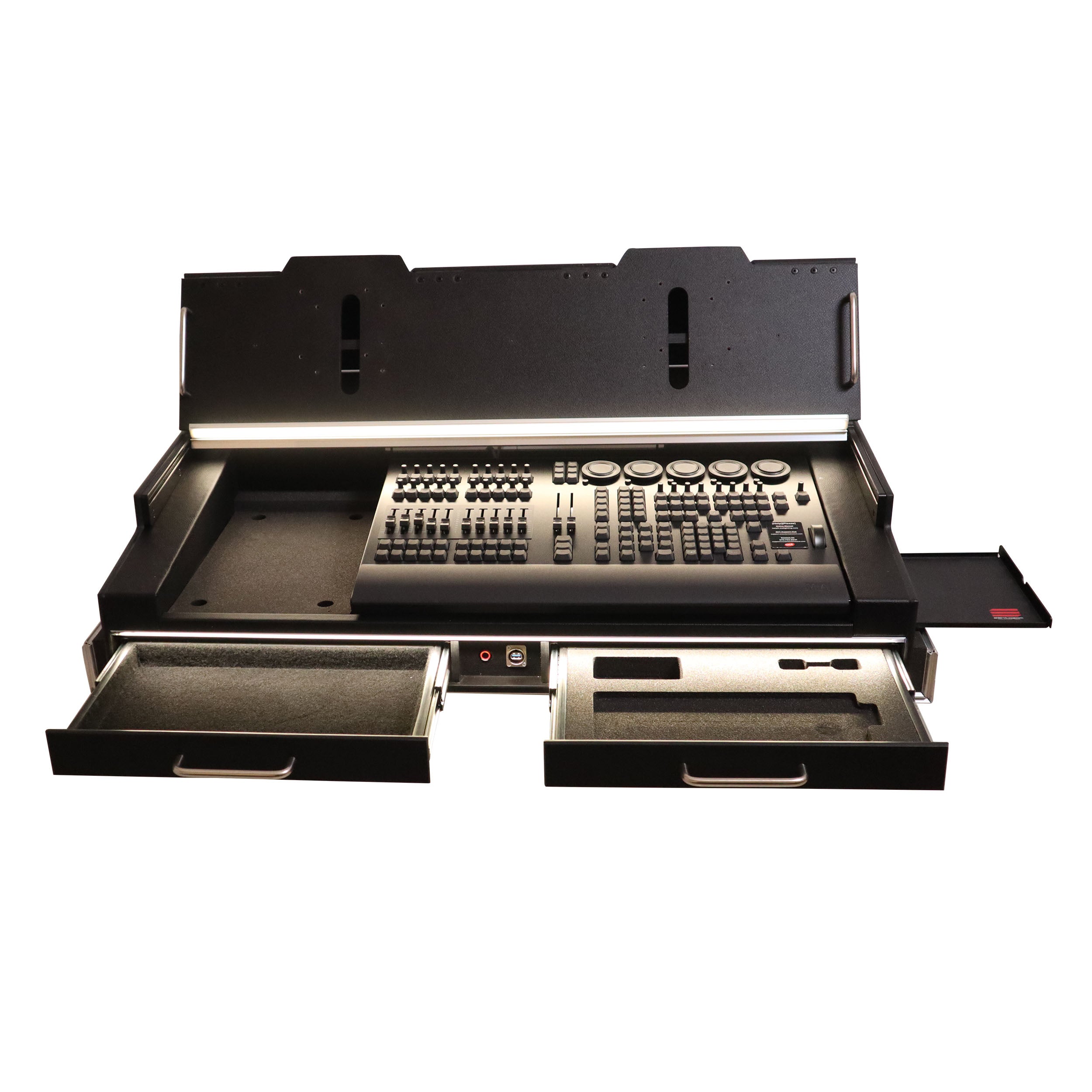 ProX Flight Case for GrandMA3 onPC Command Wing + Fader Wing by Santosom
