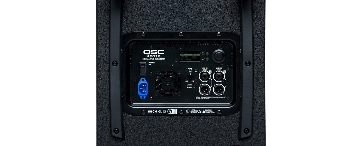 QSC KS112 - 2000 W Active Subwoofer