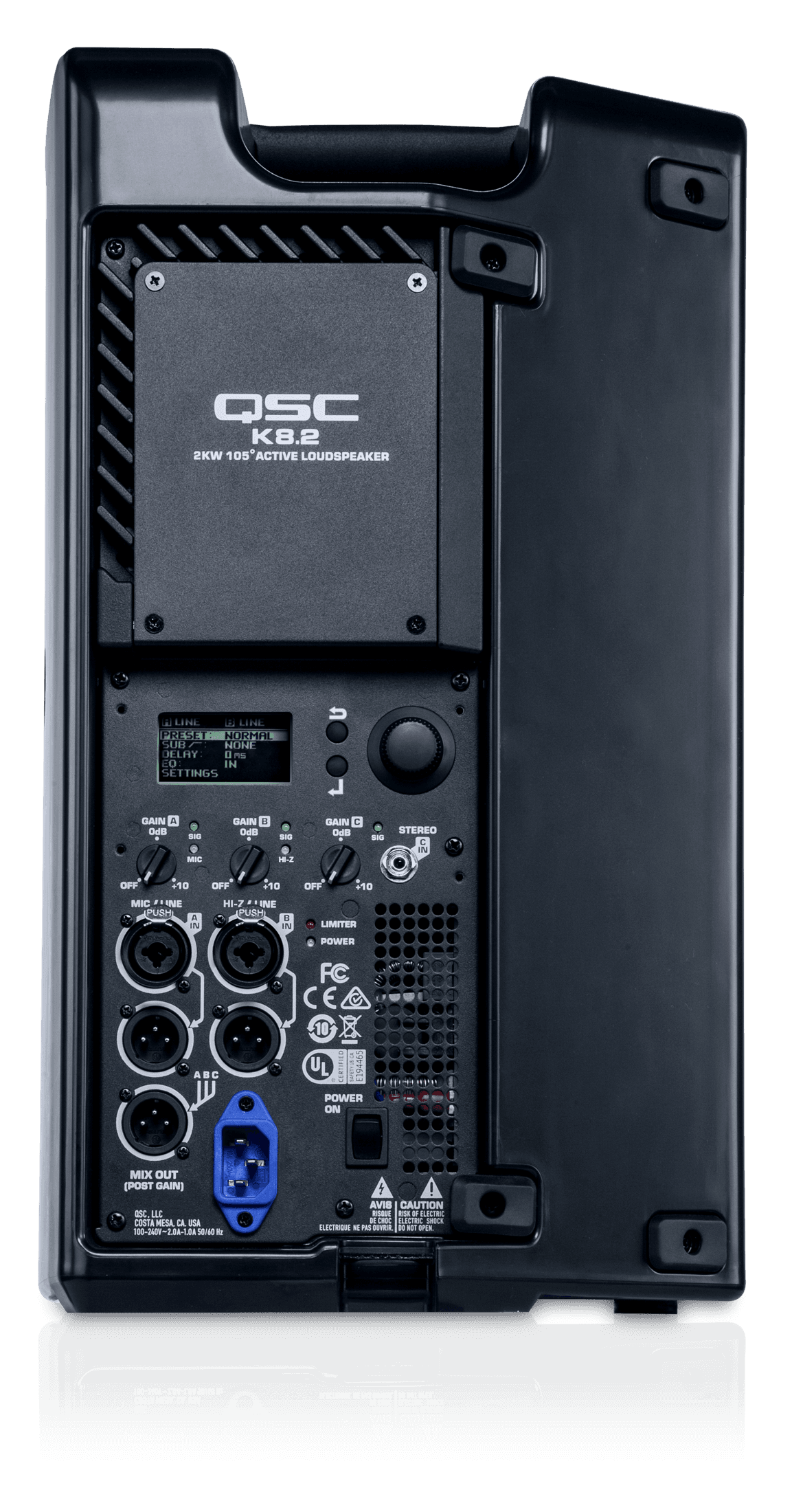 QSC K8.2 - Active 8-inch Loudspeaker (Single).