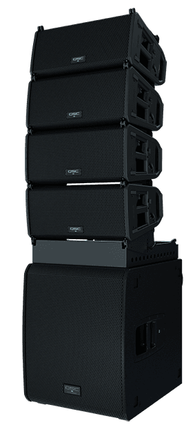 QSC LA108 - Powered Line Array Loudspeaker 8-inch 2-way.