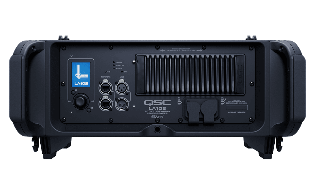 QSC LA108 - Powered Line Array Loudspeaker 8-inch 2-way.