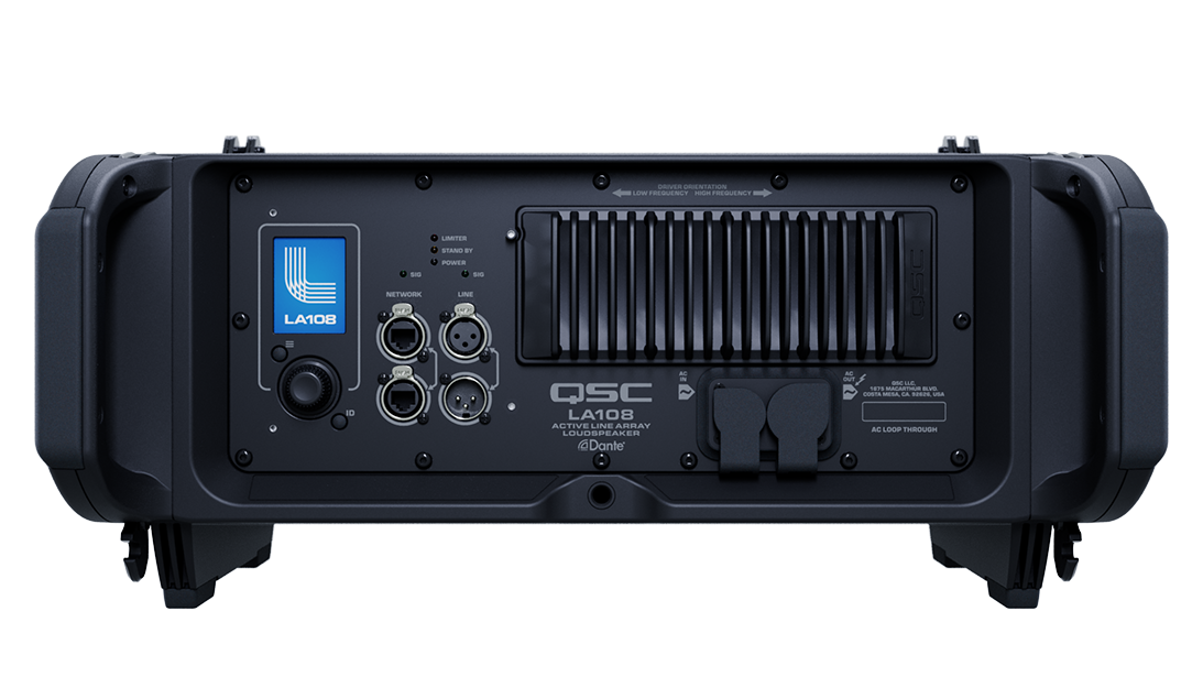 QSC LA108 - Powered Line Array Loudspeaker 8-inch 2-way
