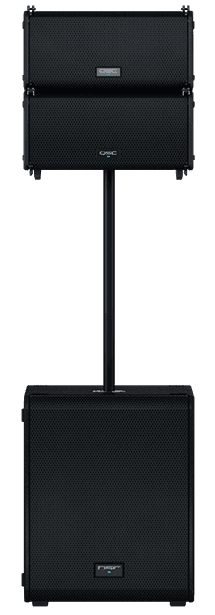 QSC LA108 - Powered Line Array Loudspeaker 8-inch 2-way.