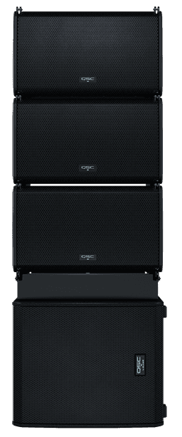 QSC LA112 - Powered Line Array Loudspeaker 12-inch 2-way.