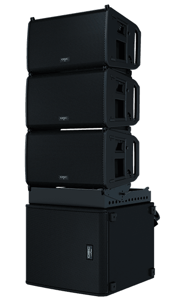 QSC LA112 - Powered Line Array Loudspeaker 12-inch 2-way.