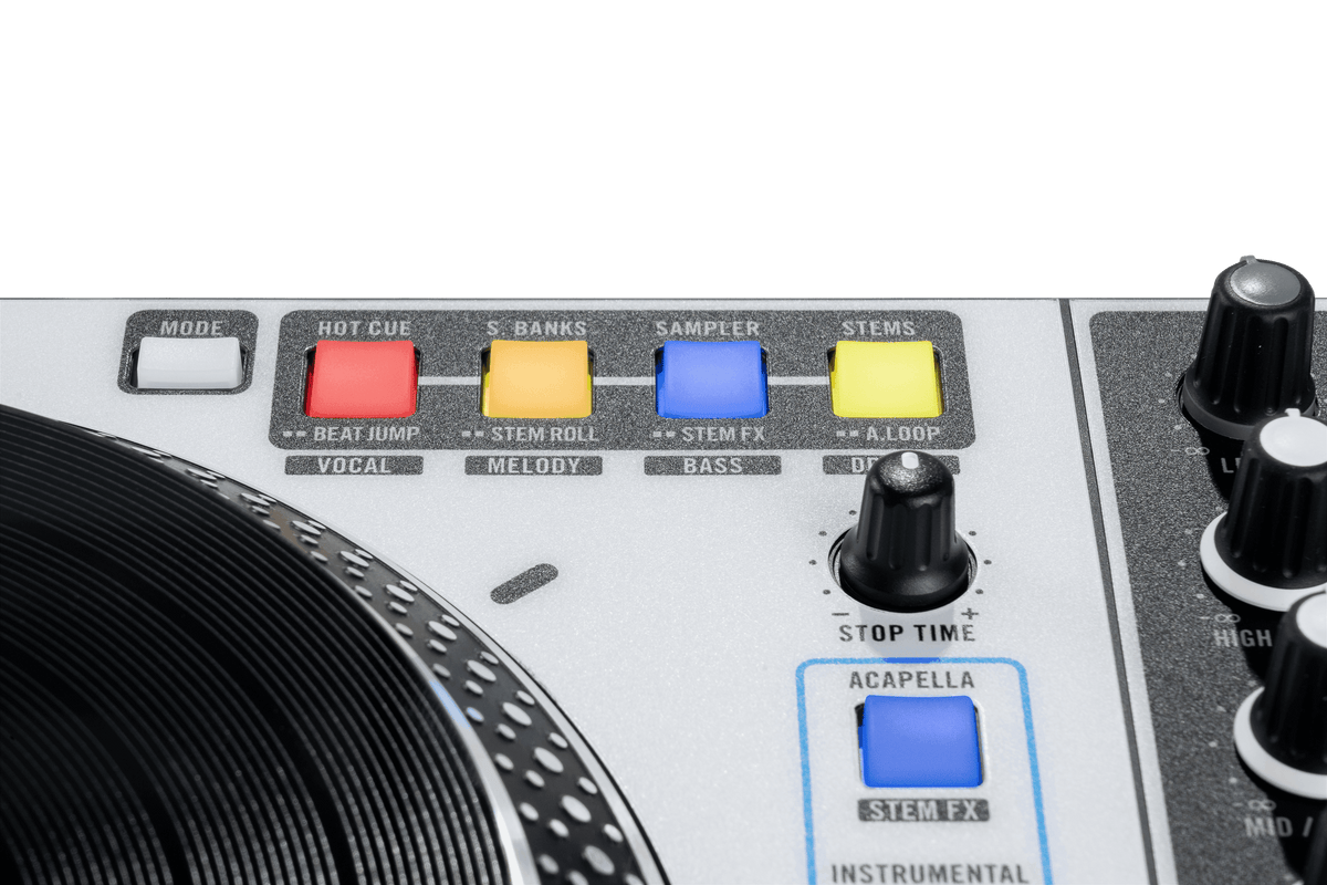 Rane ONE MKII - Professional 4-channel Motorized DJ Controller for Serato DJ, with Stems Control.