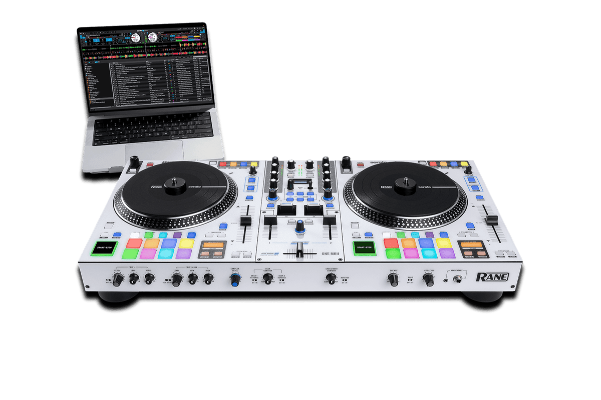 Rane ONE MKII - Professional 4-channel Motorized DJ Controller for Serato DJ, with Stems Control.