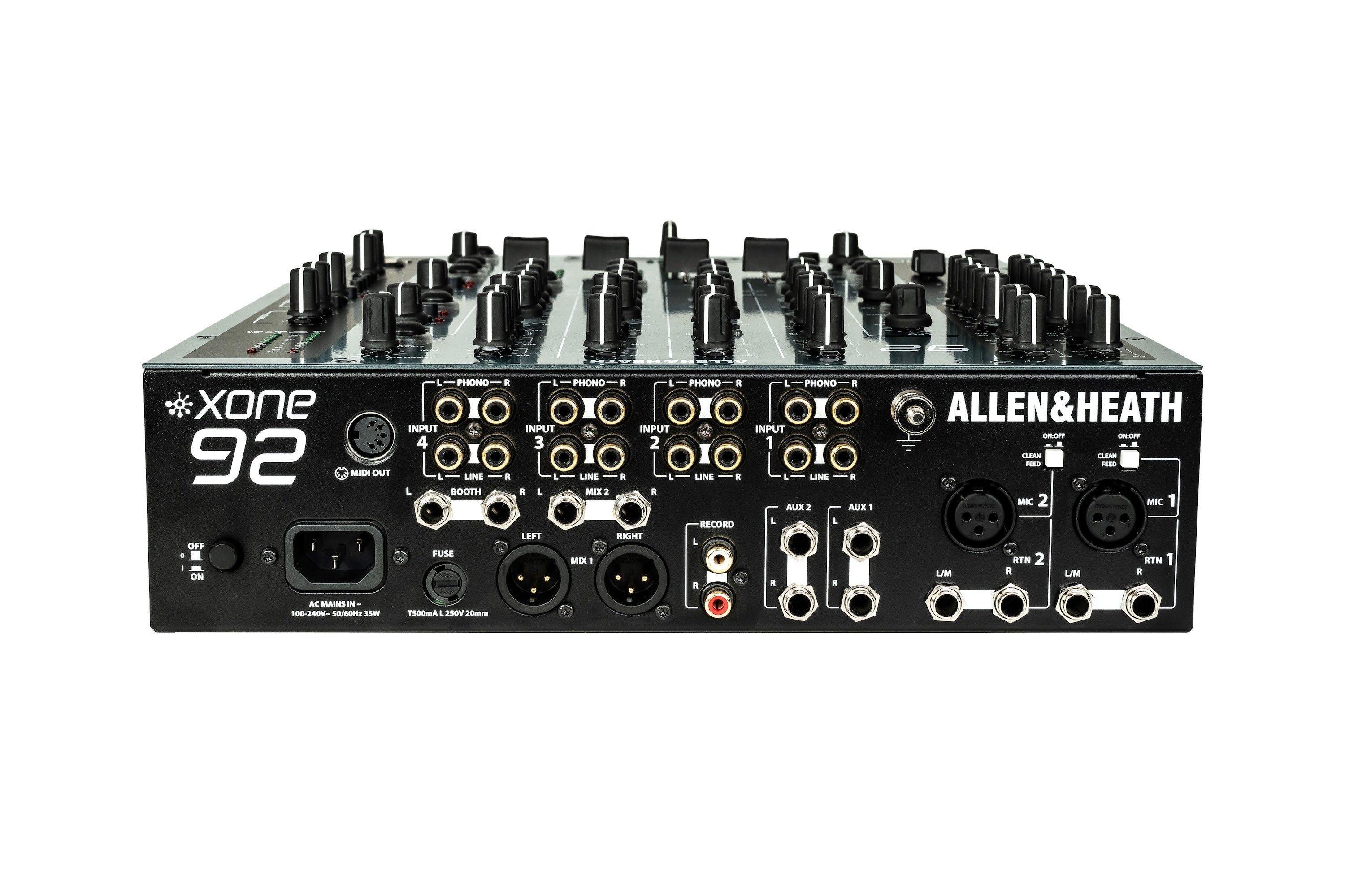 Allen & Heath Xone:92 MK2 - Analog 4-channel DJ Mixer