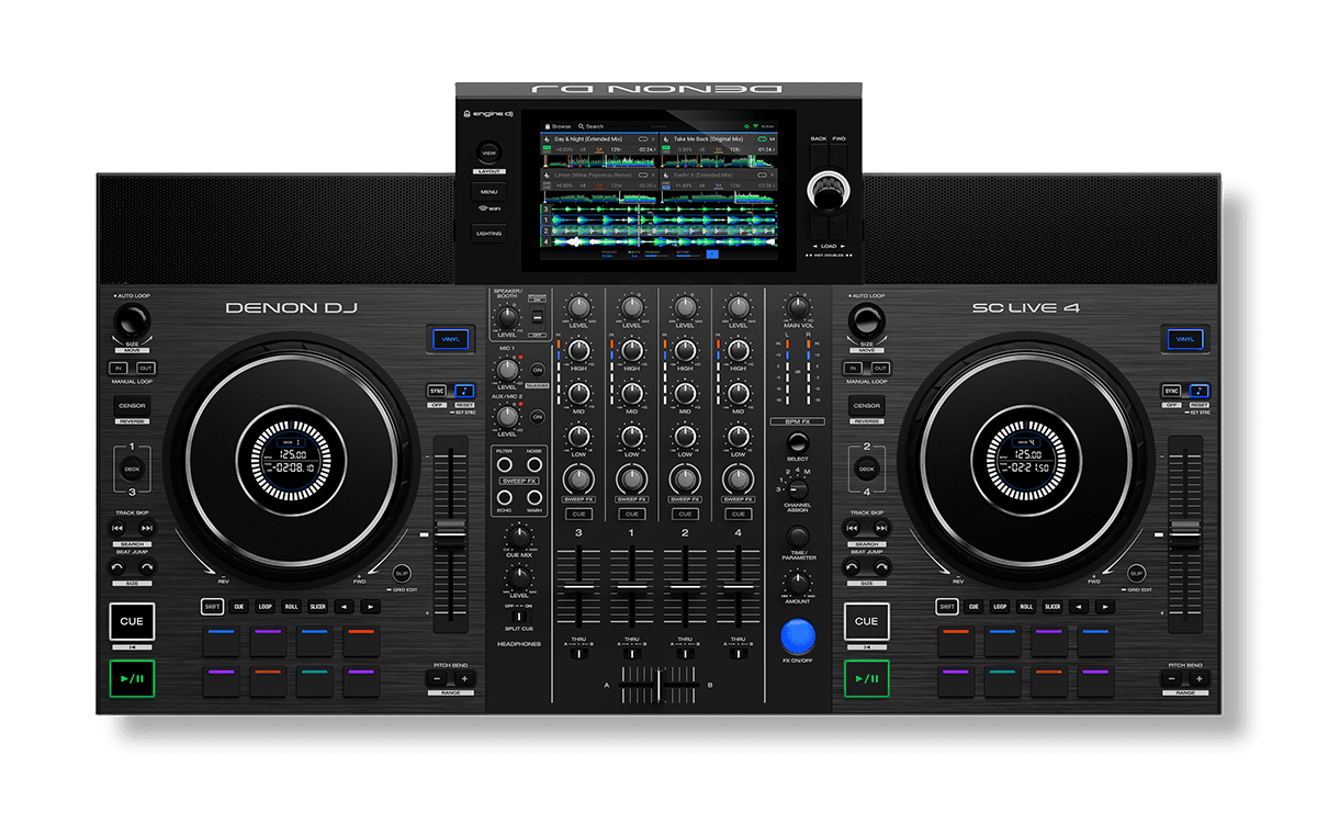 Denon DJ SC Live 4 + Magma MGA48060 Case Bundle.